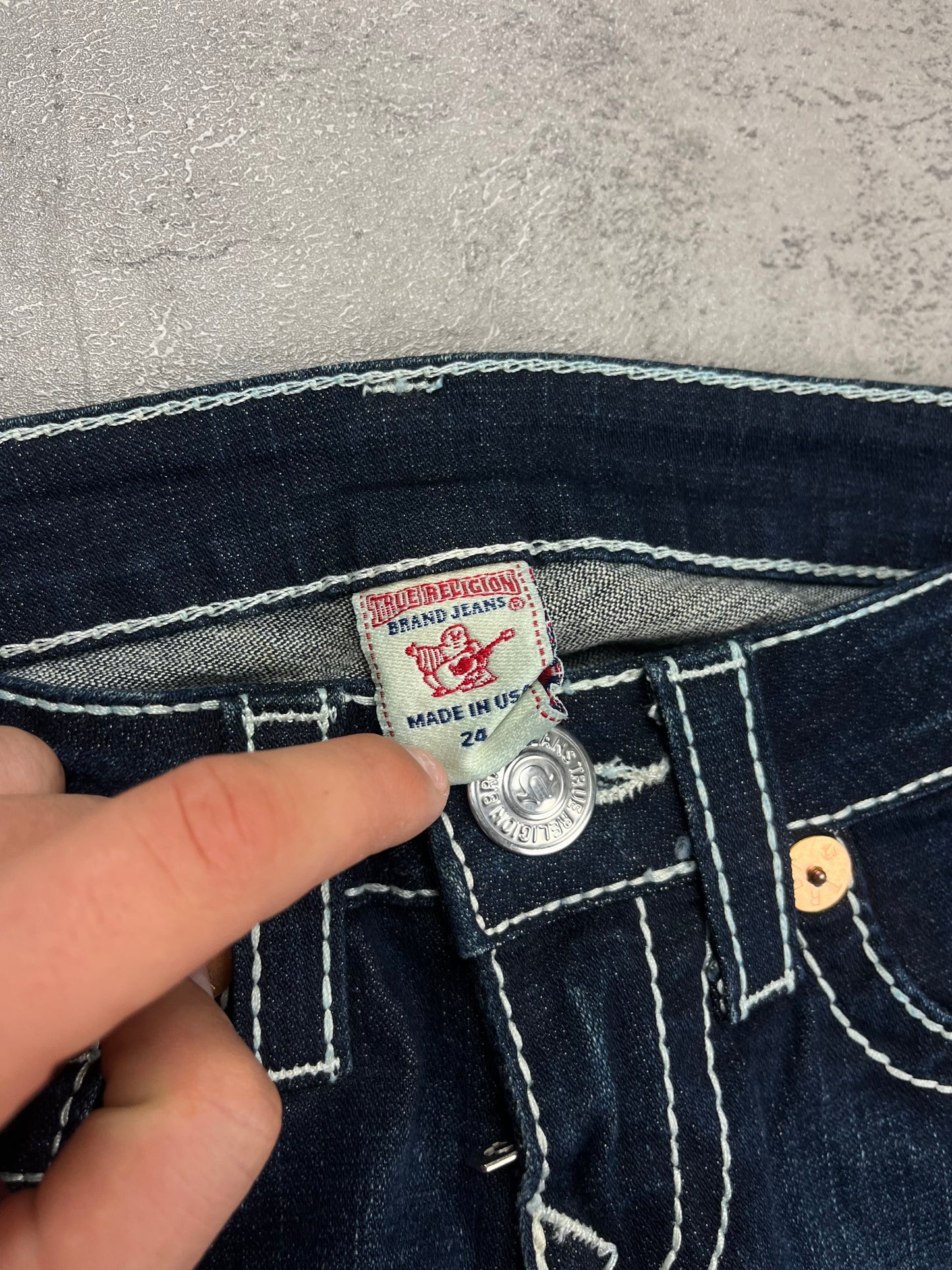 True Religion Vintage Low Rise Flared Y2K Bootcut Jeans