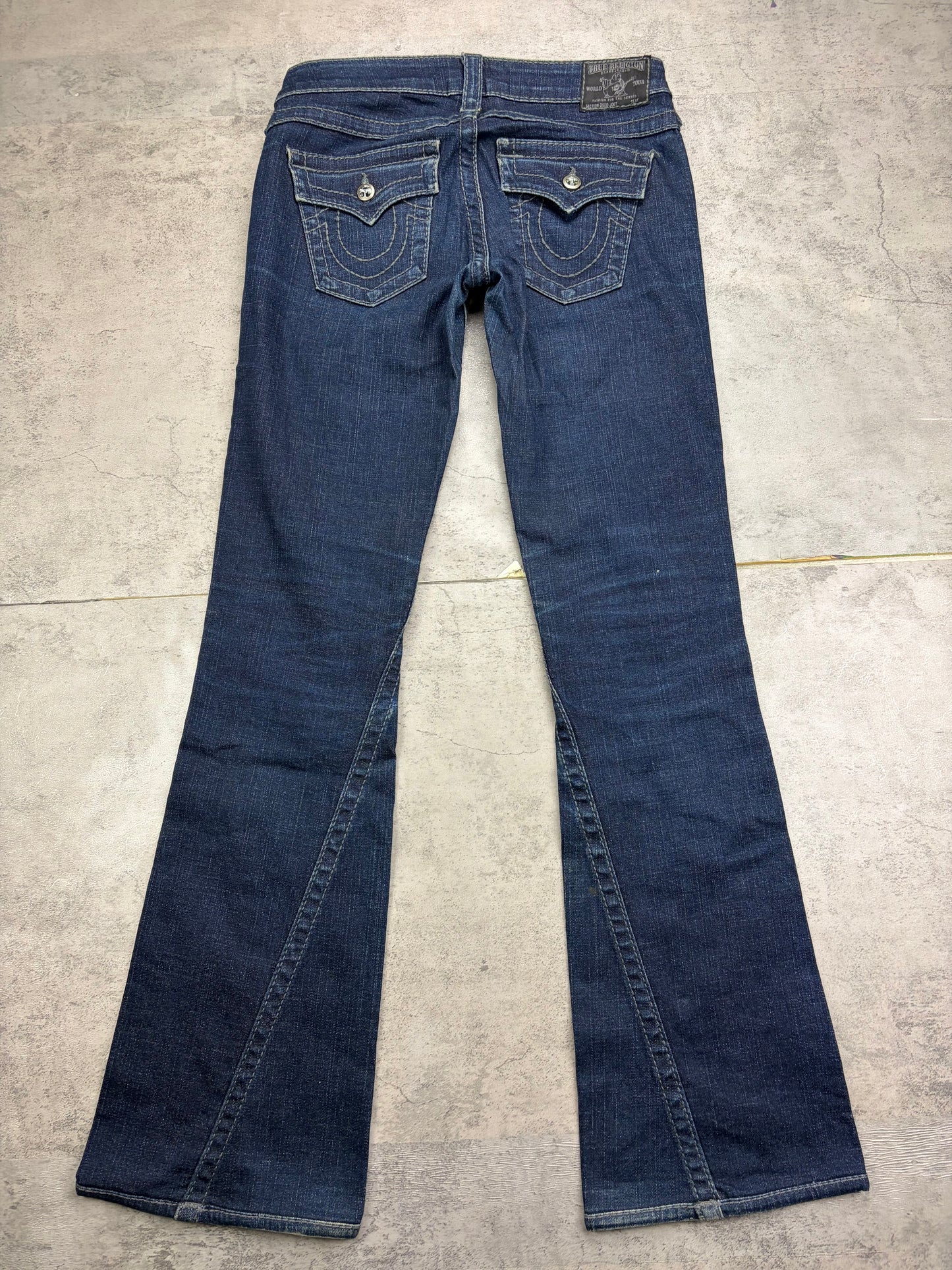 Vintage Bootcut True Religion Flared Y2k Jeans Lowwaist