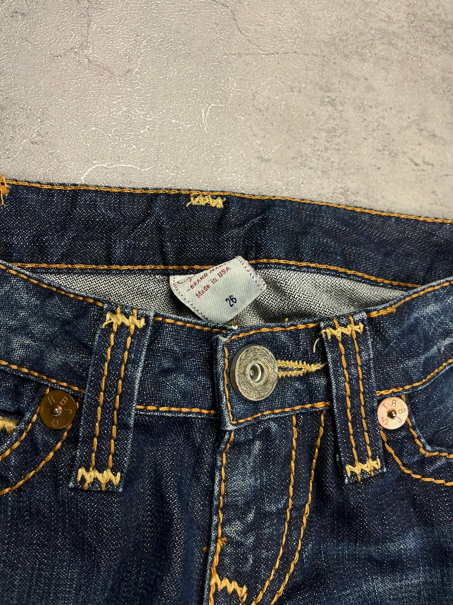 True Religion Rare Y2K Low Rise Flare Bootcut Vintage Denim