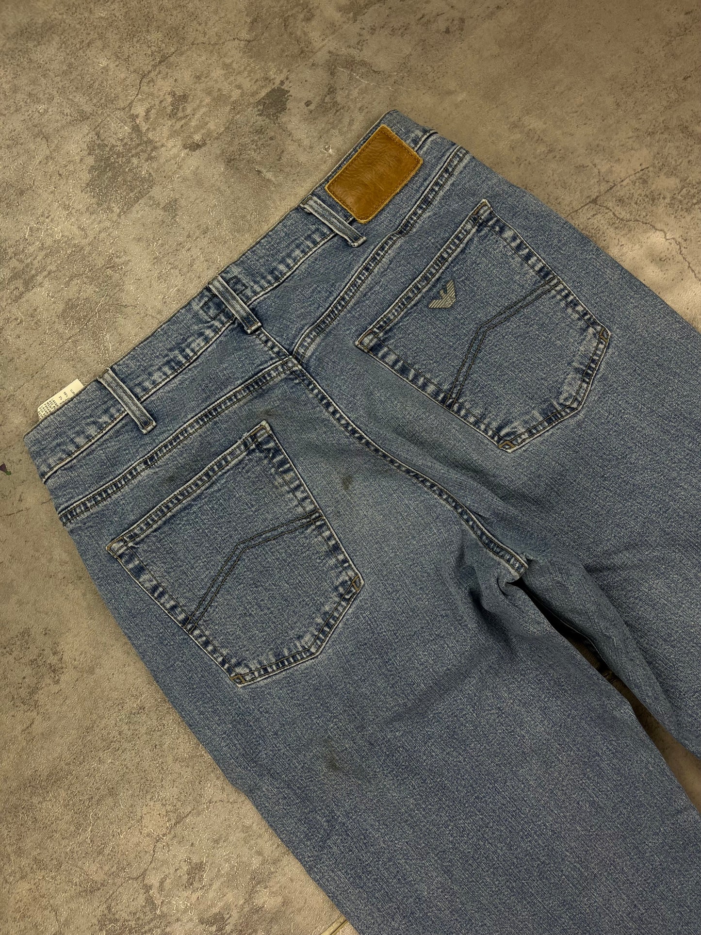 Straight Armani Y2k Pasha Style Jeans