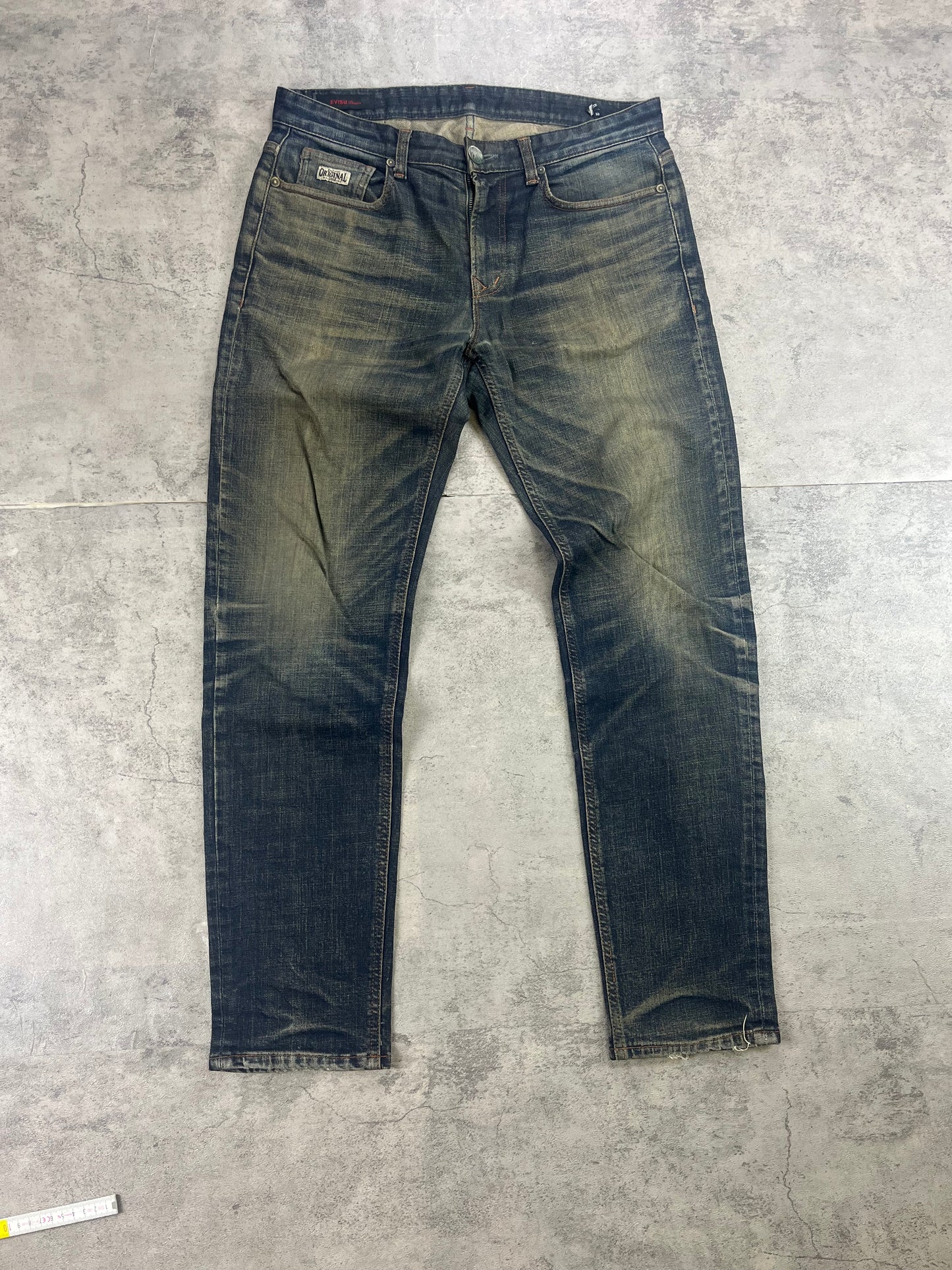 Vintage Y2k Evisu Straight Jeans W32
