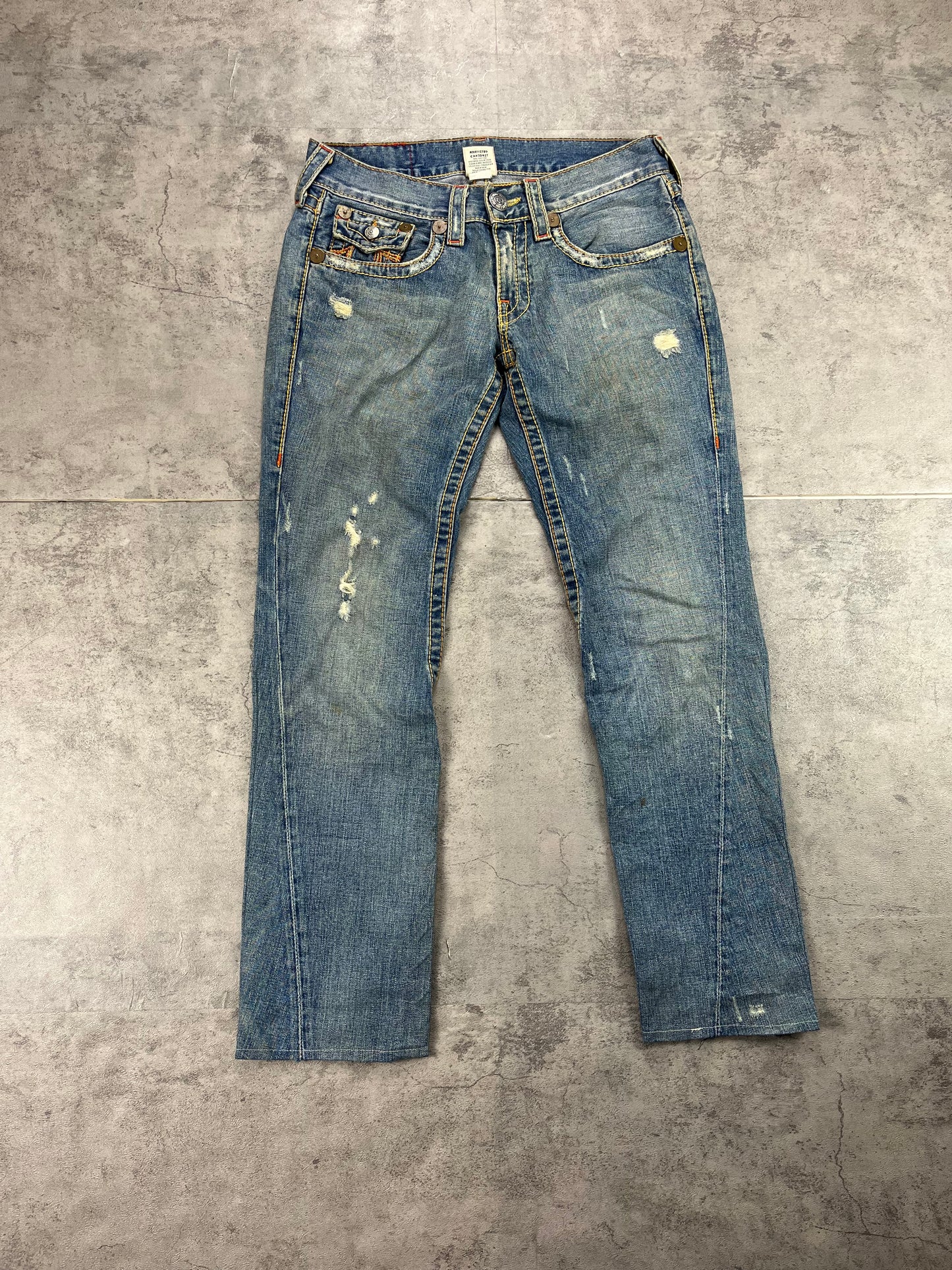 True Religion Rainbow Joey Bootcut Jeans W30