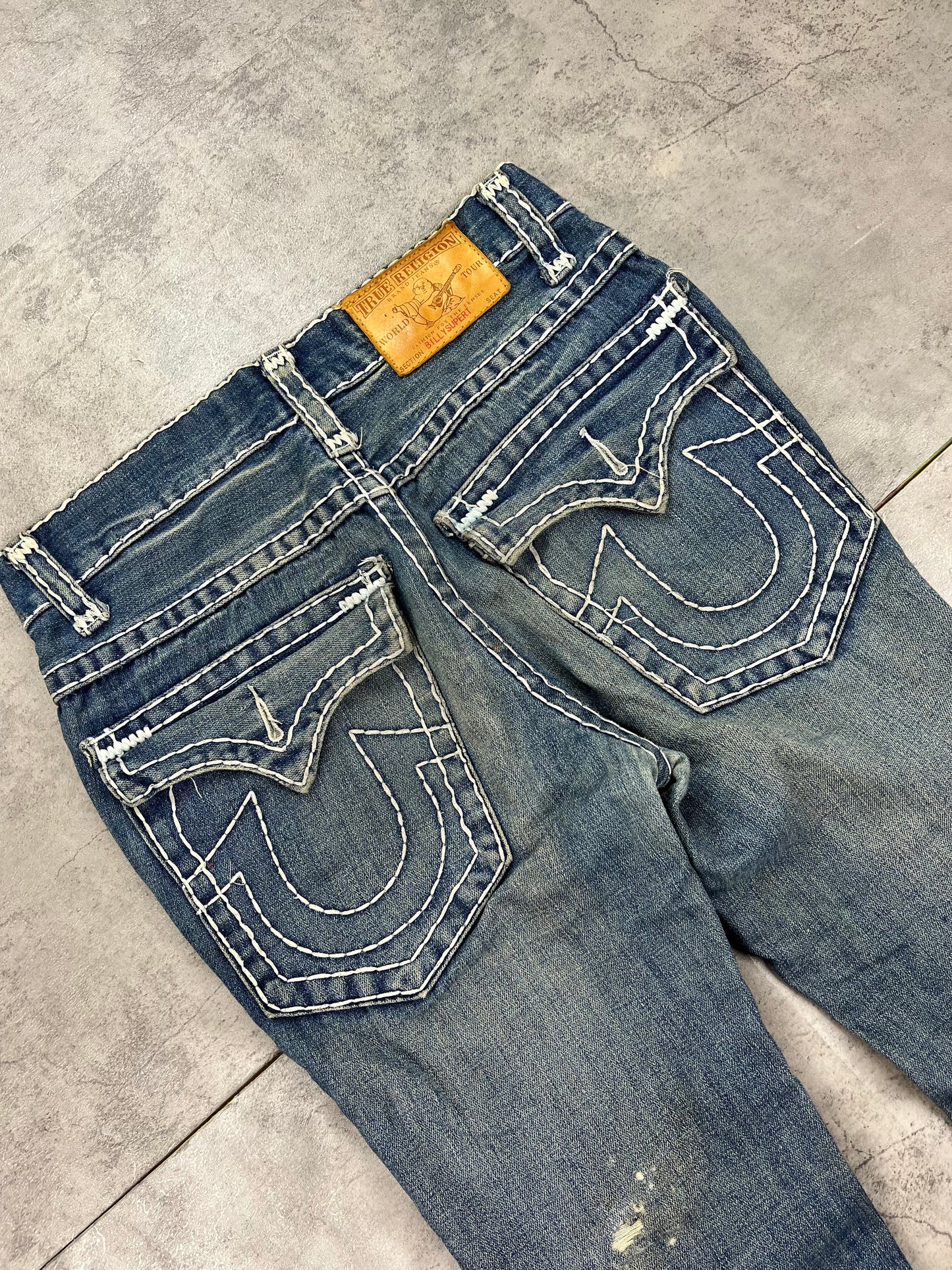 Vintage Bootcut Baggy True Religion Jeans