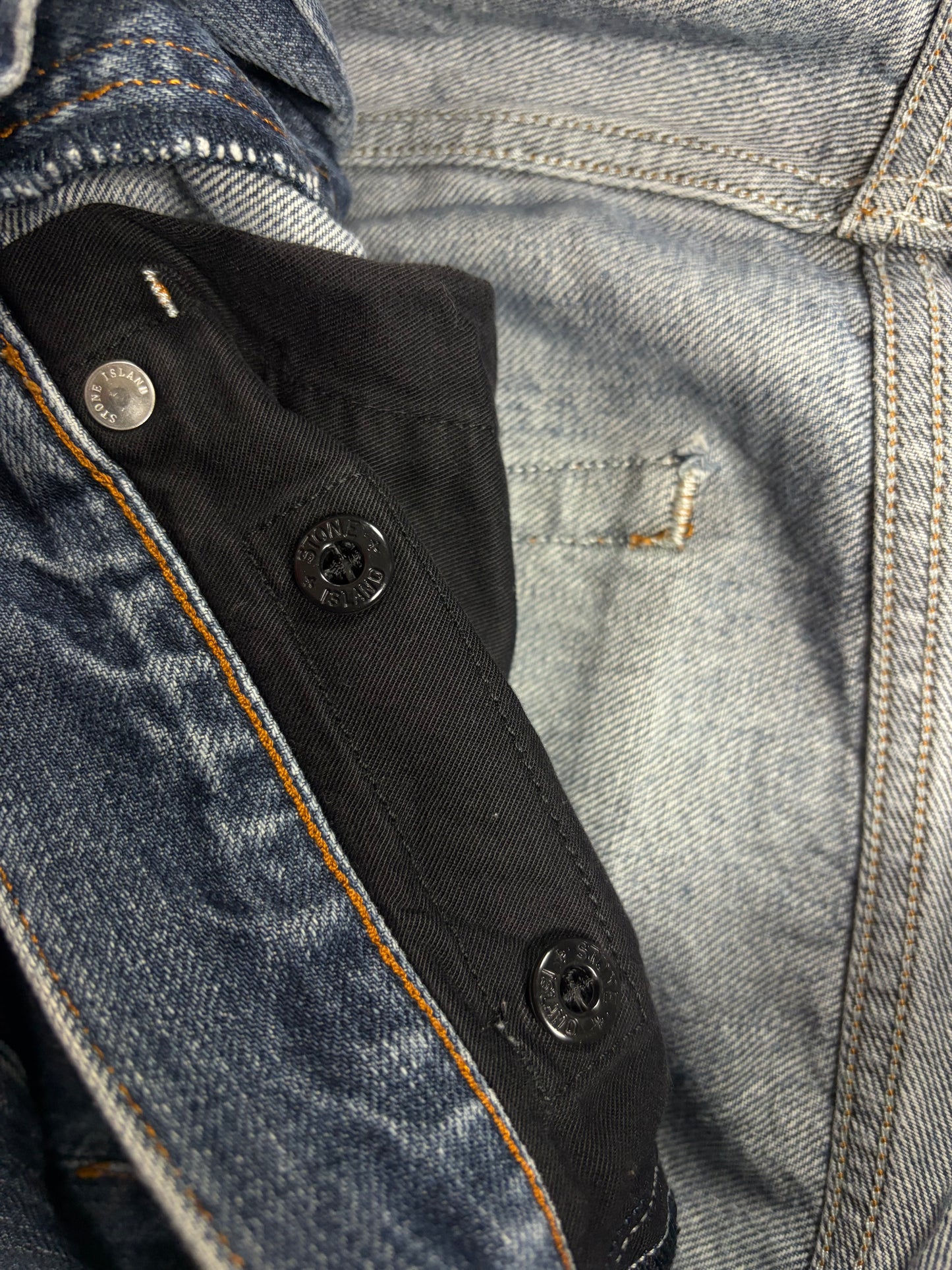 Stone Island Straight fit Vintage Denim