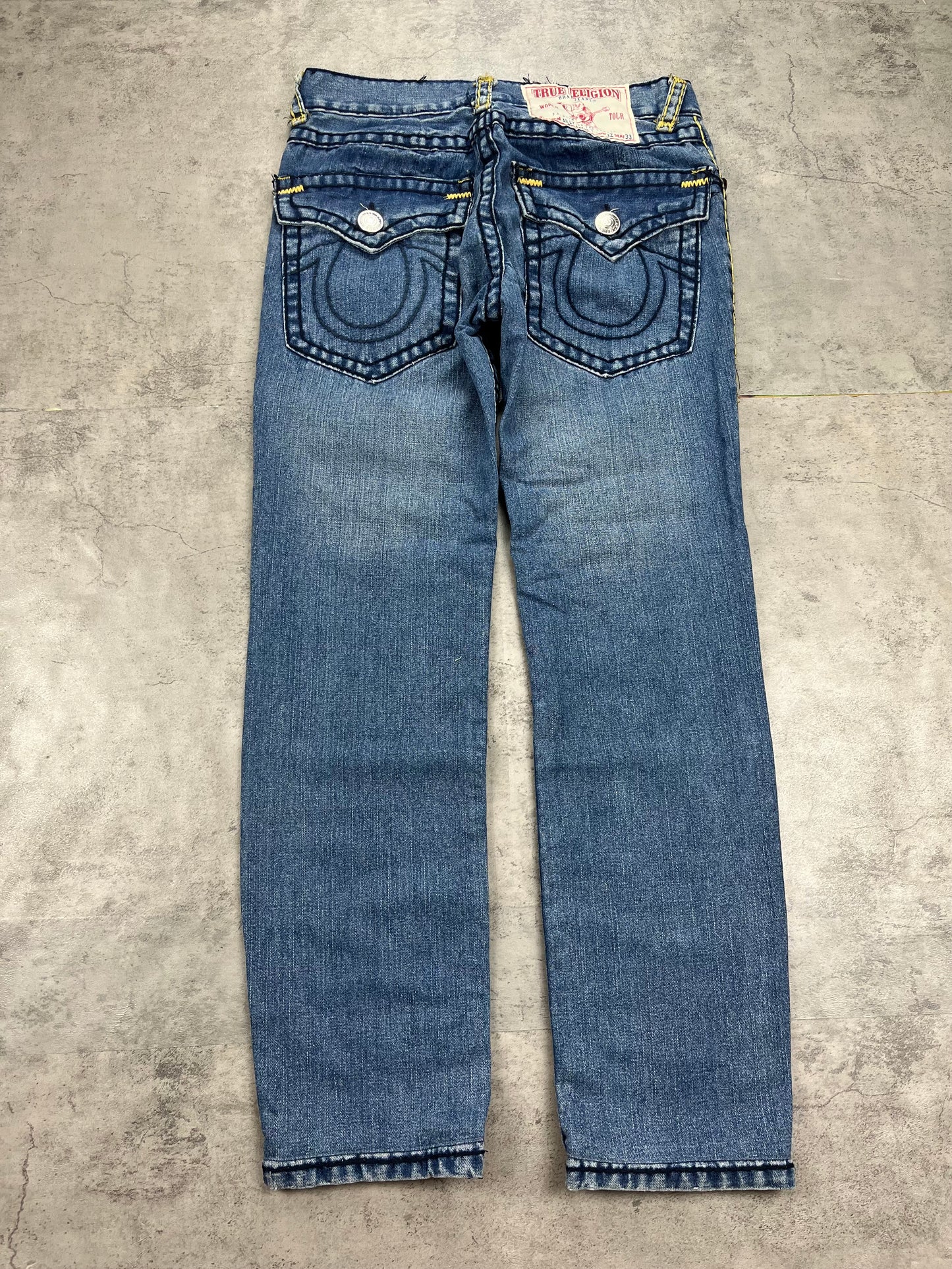 Vintage Baggy Bootcut True Religion Jeans
