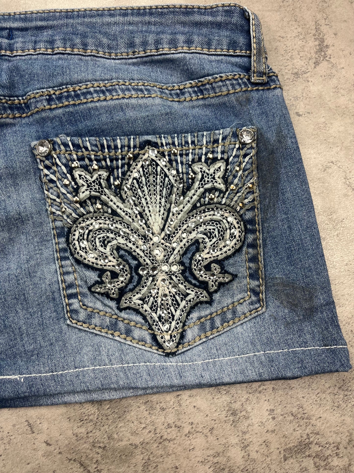 Vintage Mini Miss me Style Jeans Rock