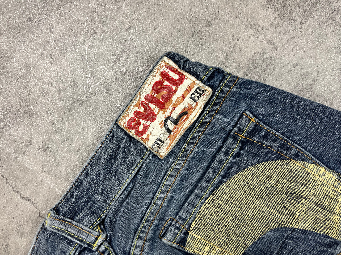 Vintage Y2k Evisu Straight Jeans W27