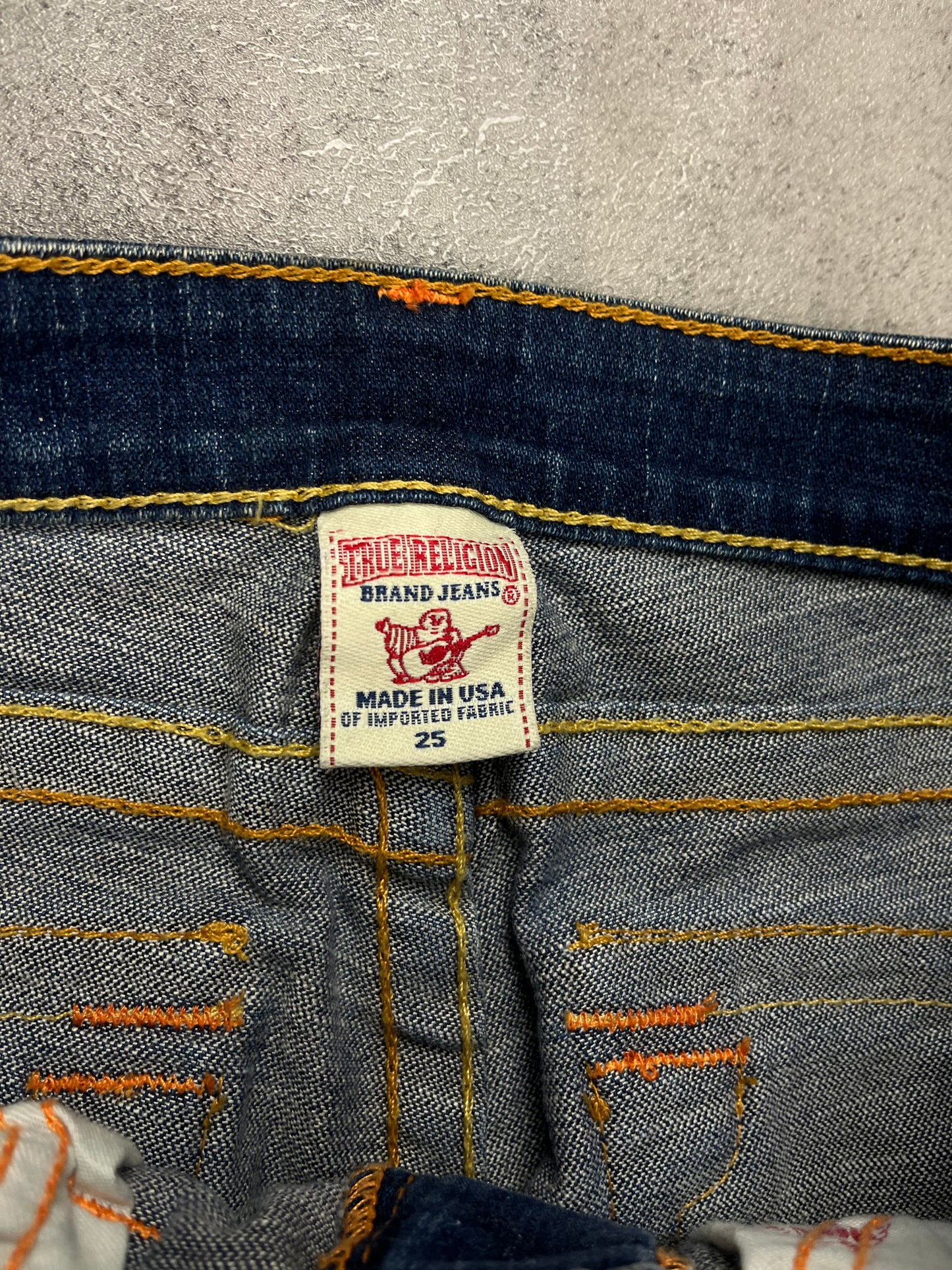 True Religion Denim Low Waist Bootcut Flared Jeans Y2K Retro