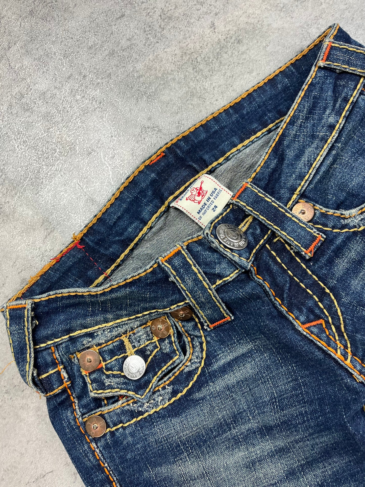 Vintage Lowwaist Bootcut True Religion Jeans
