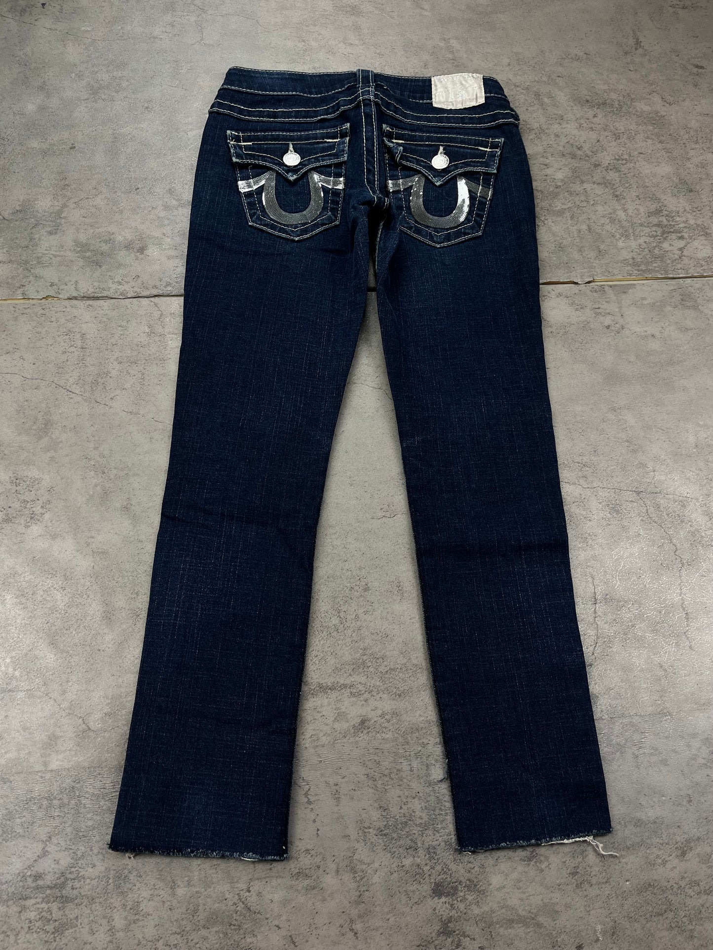 Vintage True Religion Glitzer Lowwaist Y2k Jeans