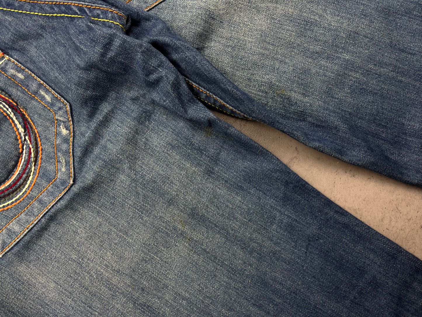 True Religion Authentic Y2K Low Waist Flared Bootcut Jeans