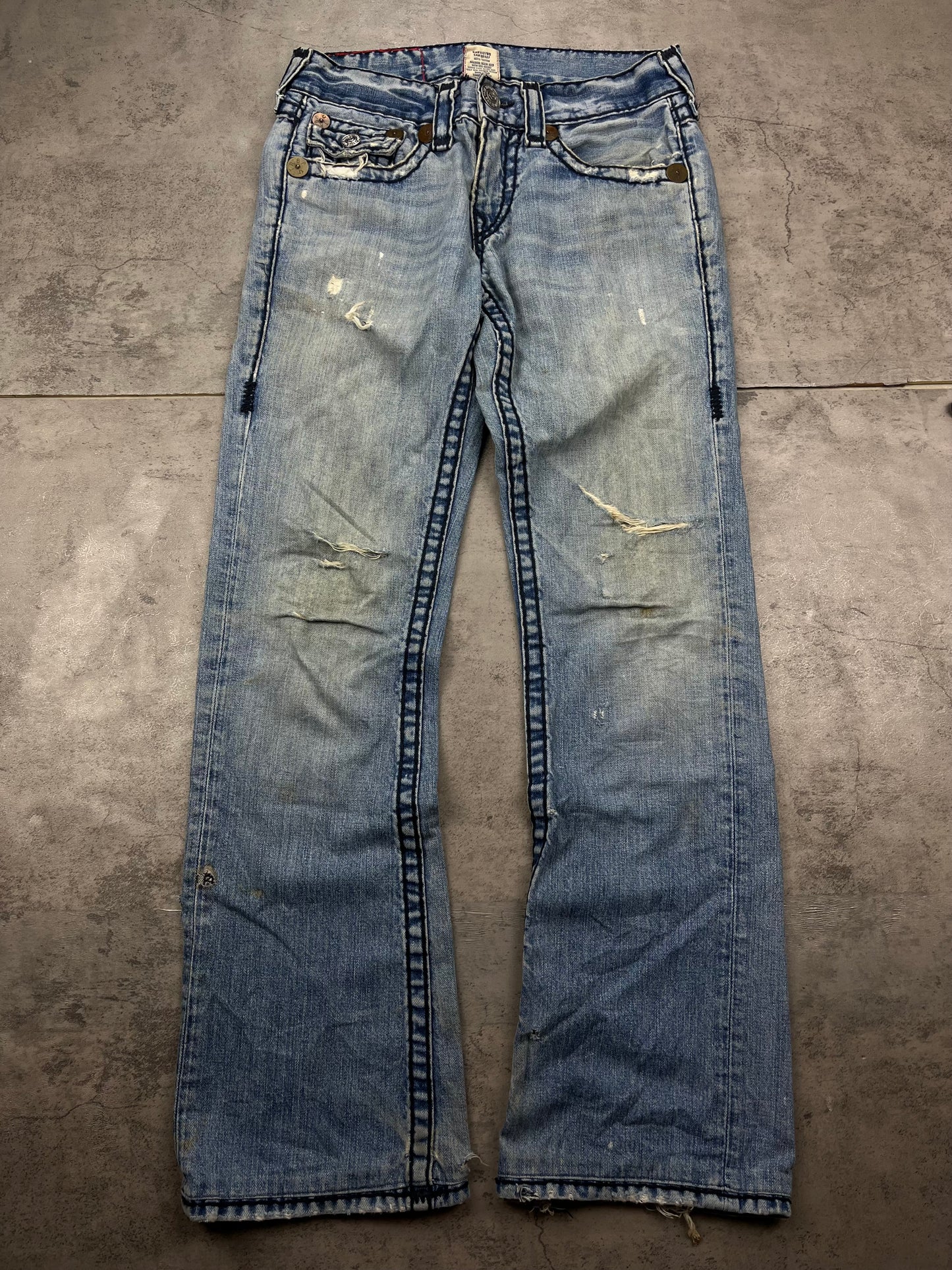 Vintage Bootcut True Religion Y2k Baggy Jeans Denim