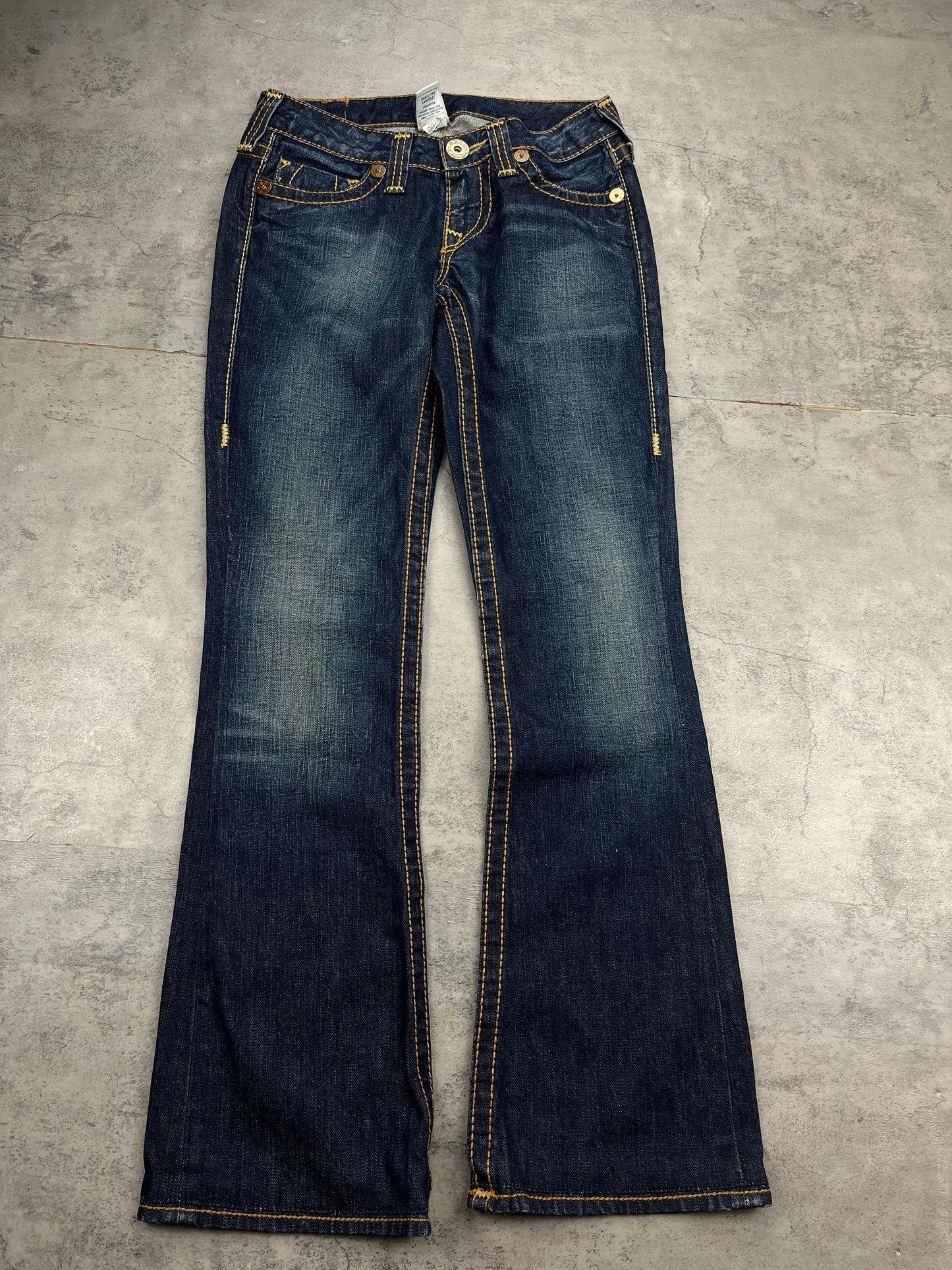True Religion Rare Y2K Low Rise Flare Bootcut Vintage Denim