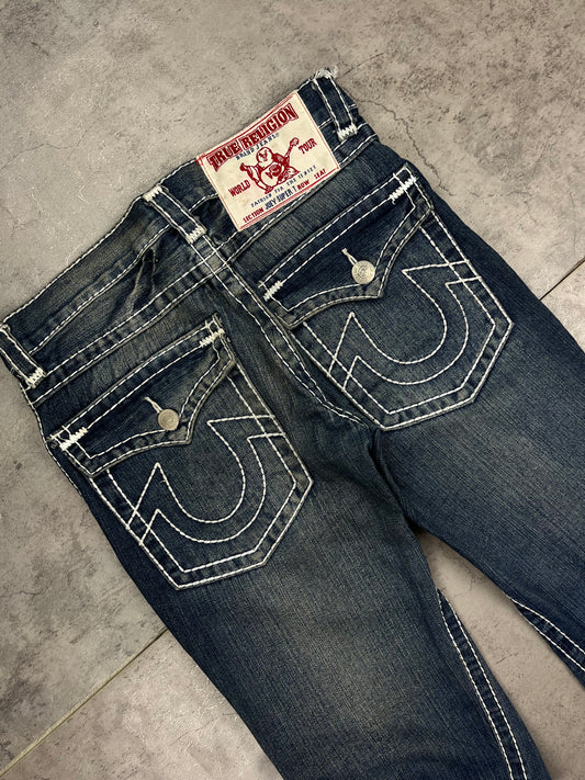 Y2K Retro True Religion Bootcut Flare Jeans Low Rise Vintage