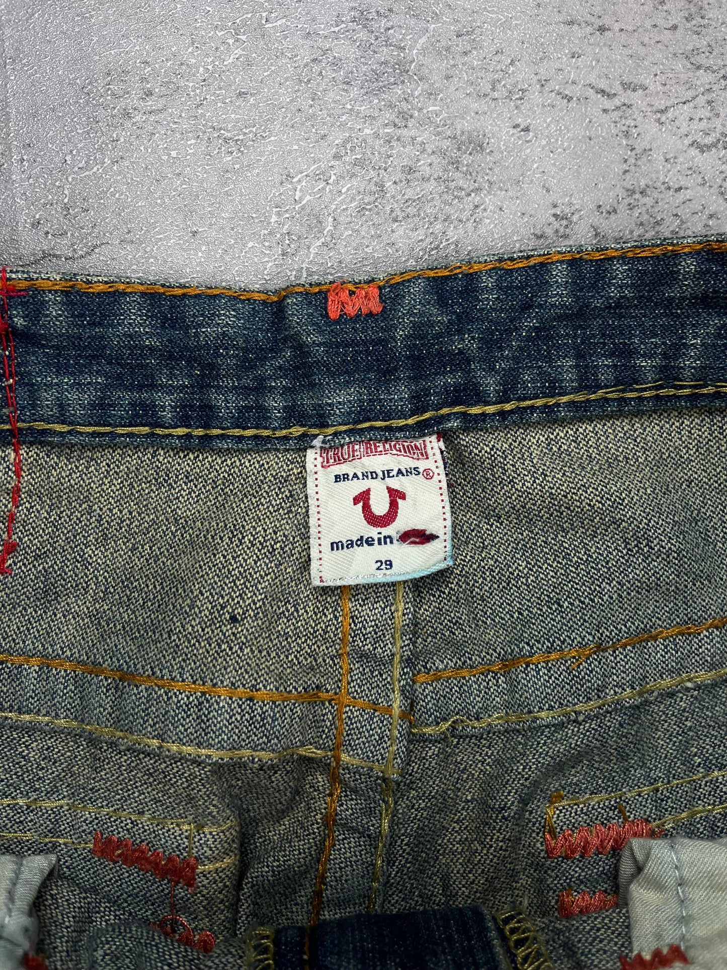 True Religion Y2K Low Rise Bootcut Flare Jeans Vintage Rare