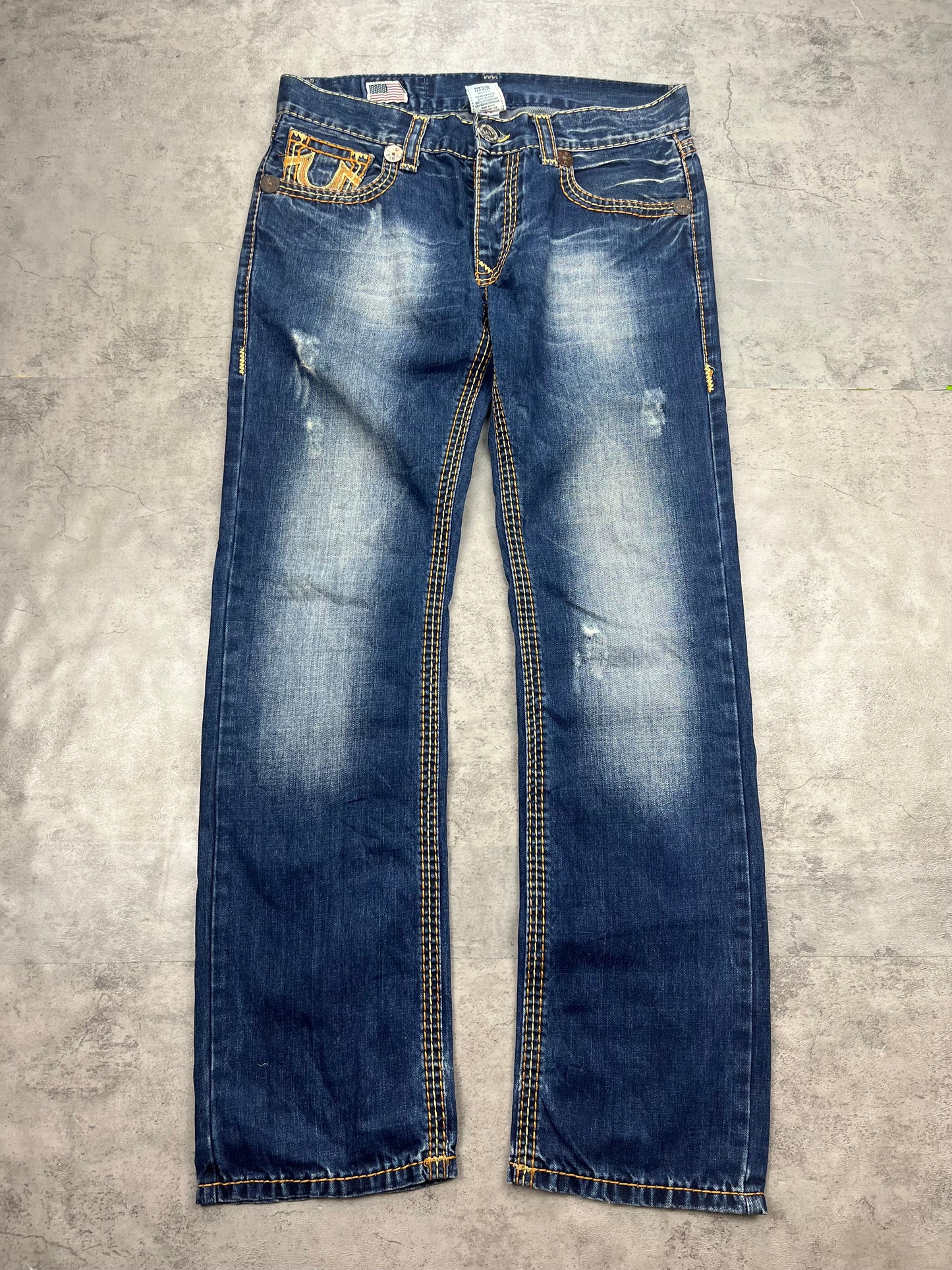 Vintage Y2k Baggy True Religion Jeans