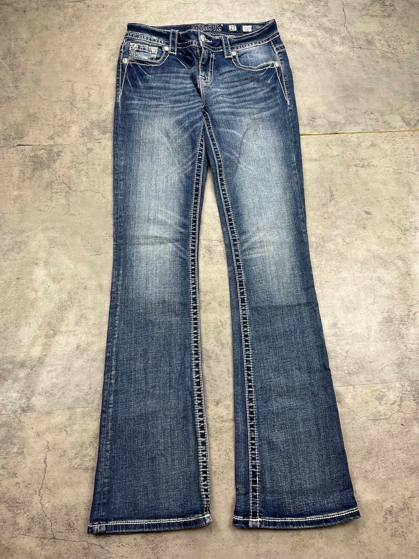 Vintage Lowwaist Bootcut Miss me Jeans