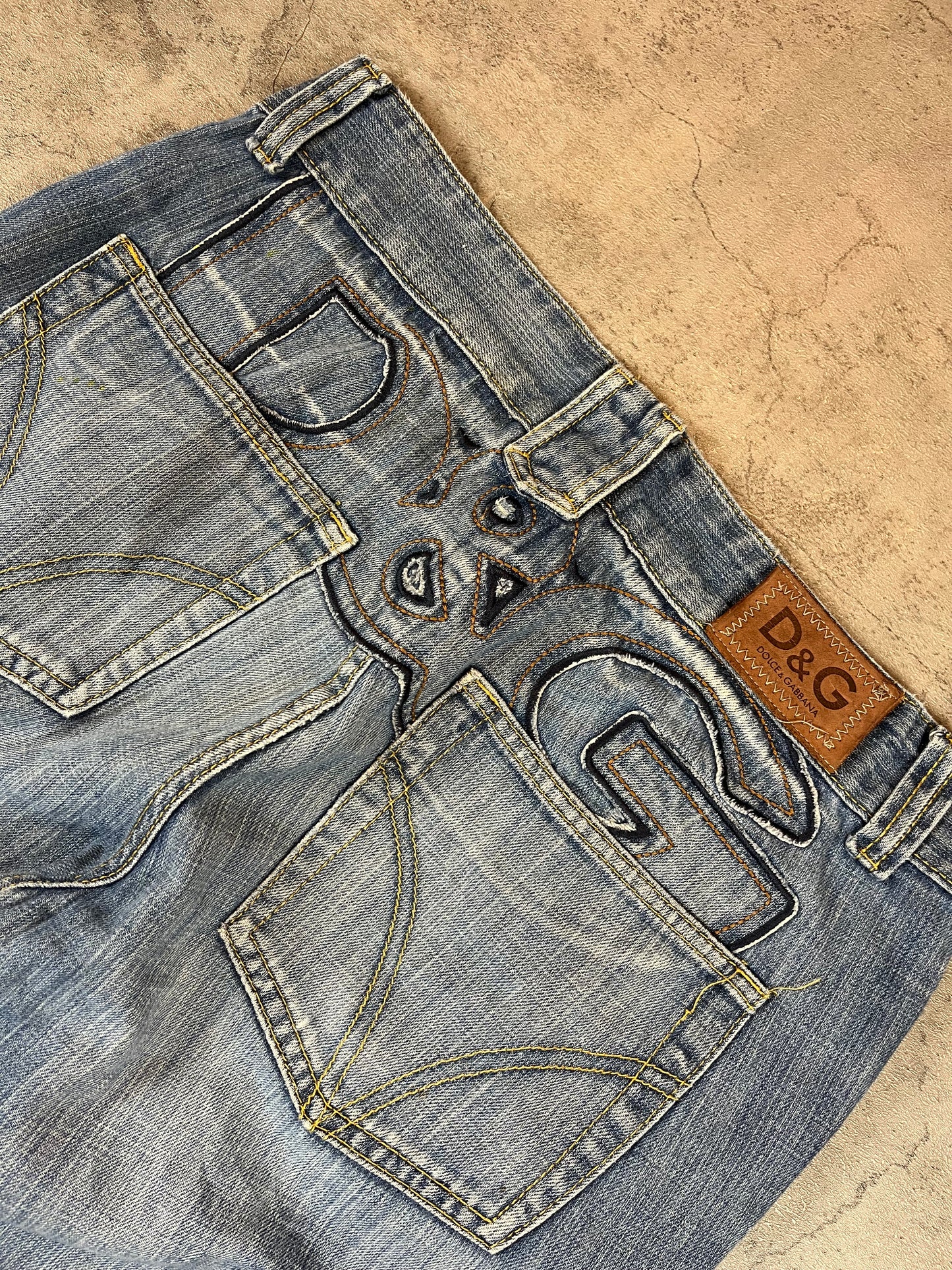 Vintage Y2k Dolce & Gabana Baggy Jeans W34