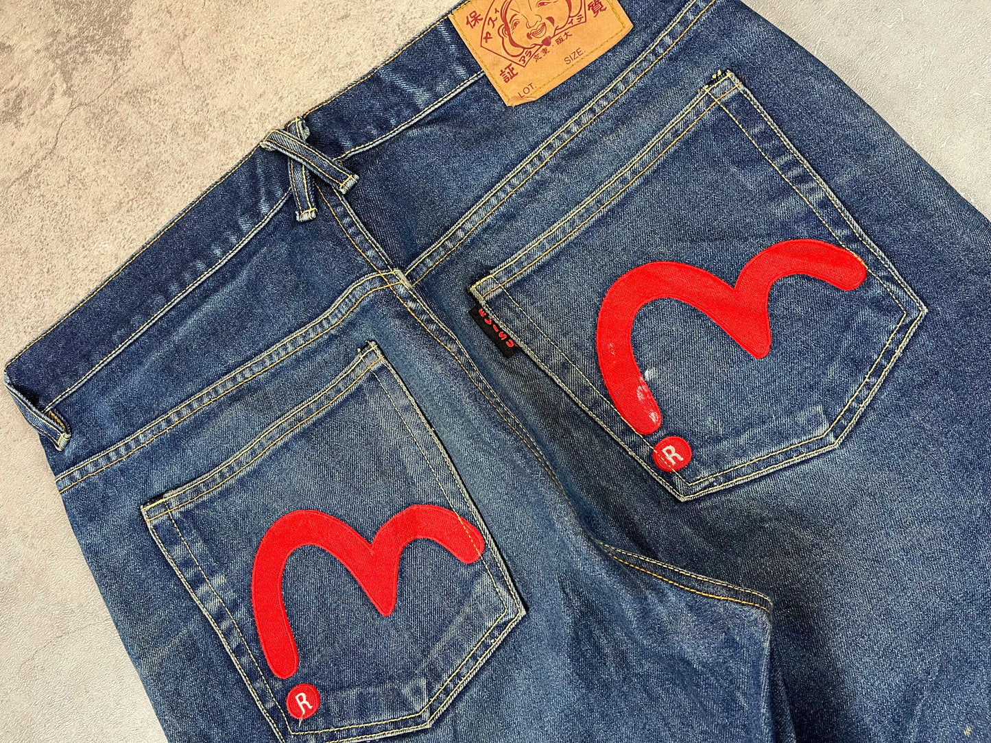 Vintage Evisu Baggy Jeans W34