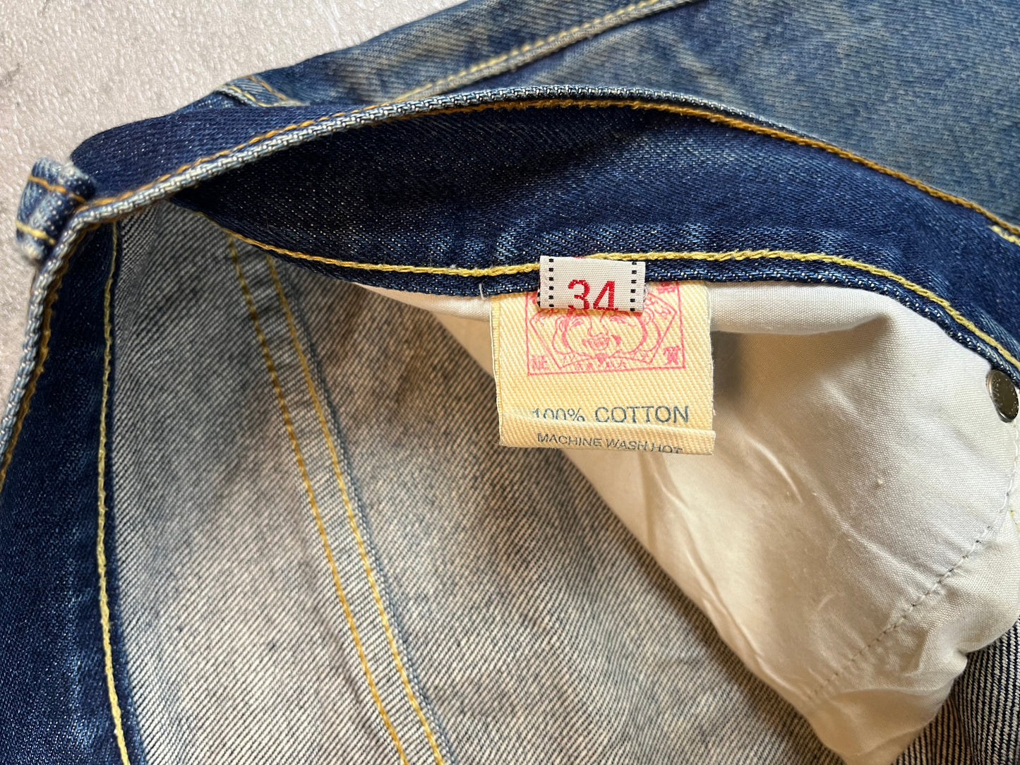 Vintage Evisu Baggy Jeans W34