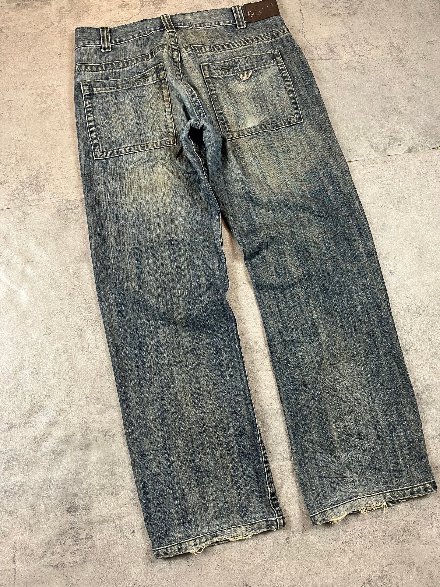 Vintage Y2k Armani Baggy Jeans W34