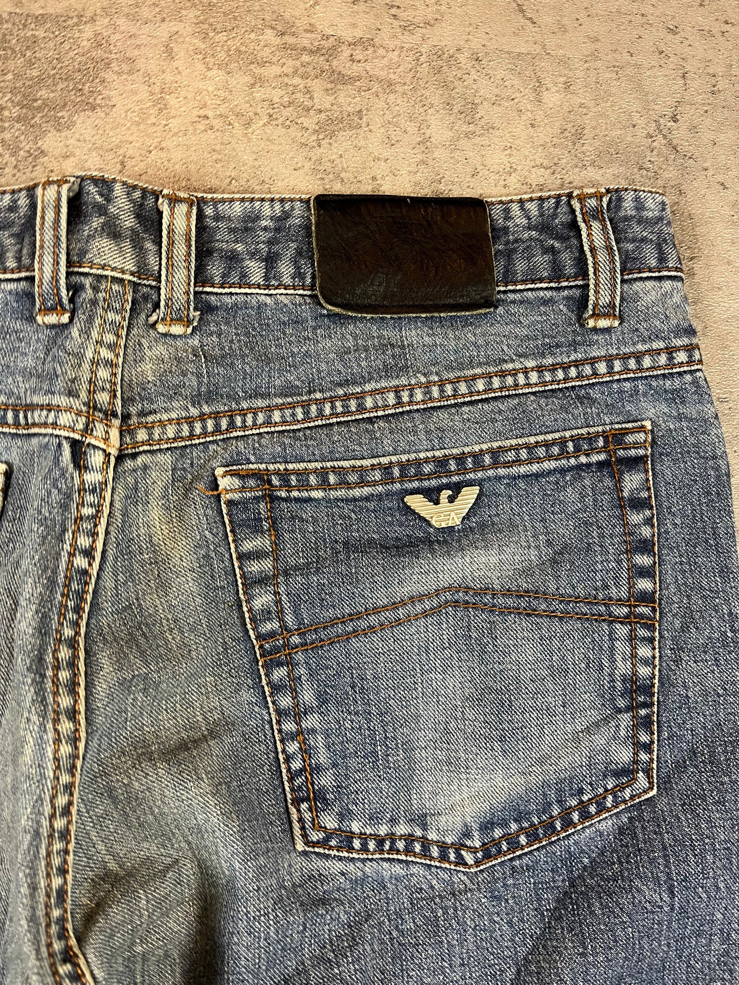 Vintage Y2k Armani Baggy Jeans W36