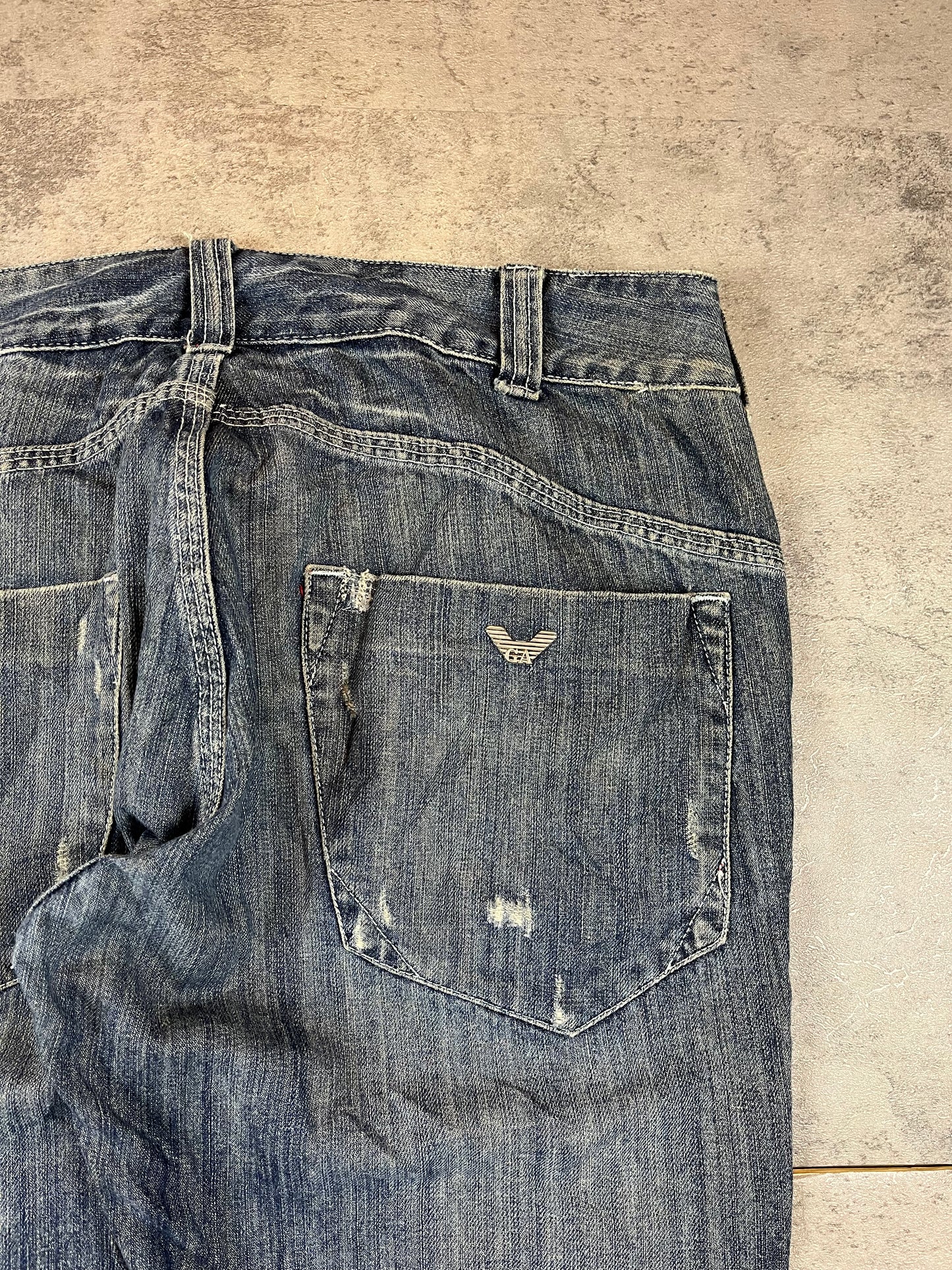 Vintage Y2k Armani Baggy W36
