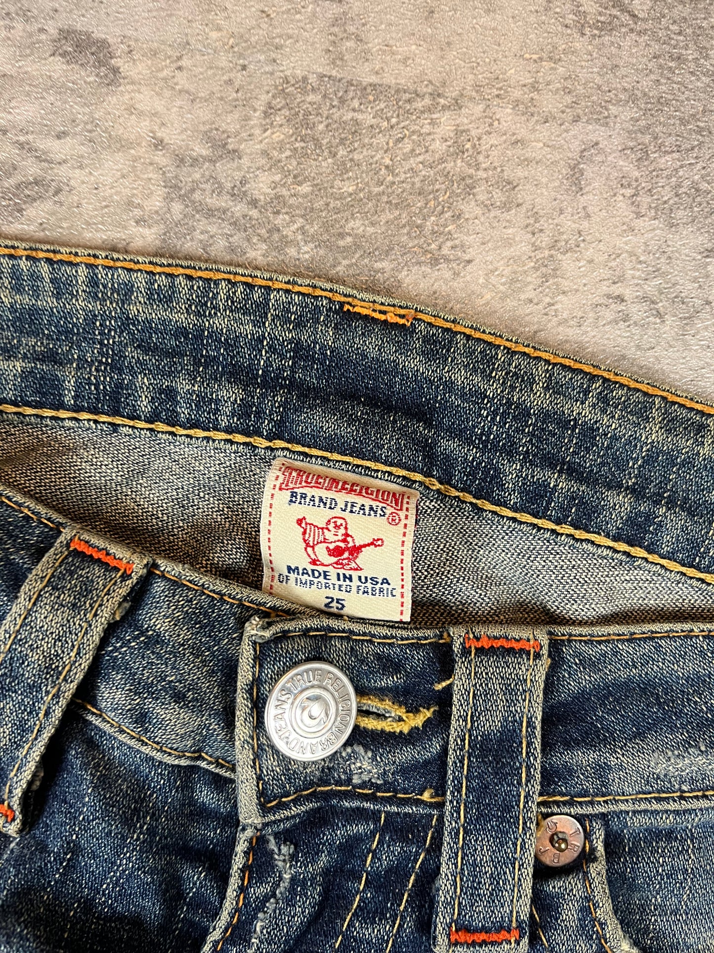 Vintage Y2k True Religion Bootcut Jeans W28