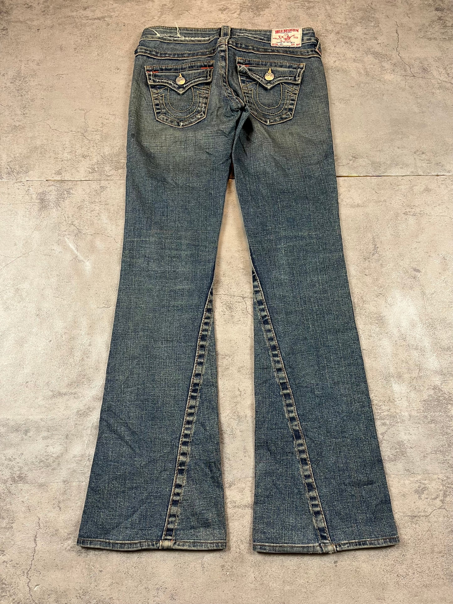 Vintage Y2k True Religion Bootcut Jeans W28