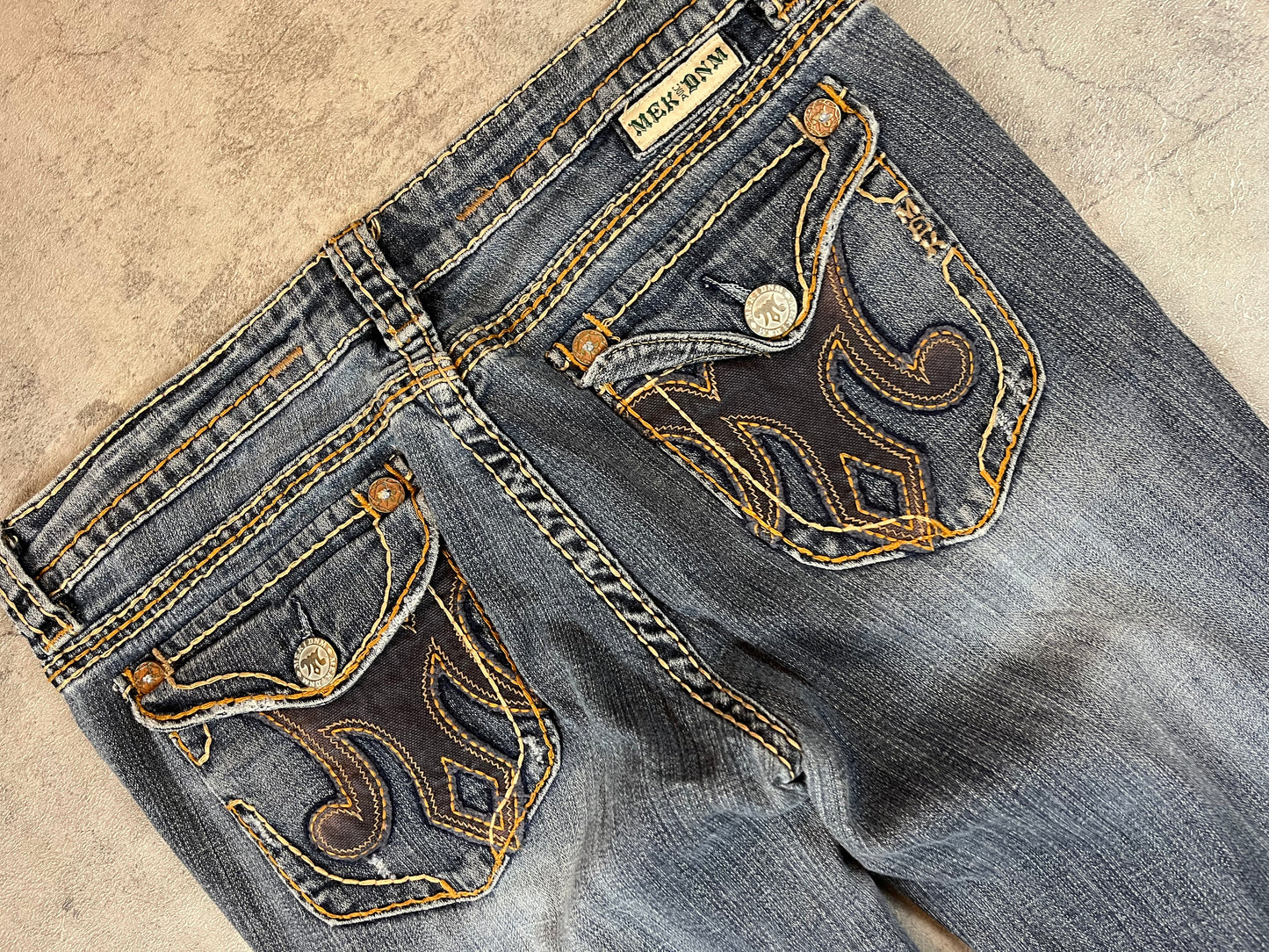 Vintage Y2k Mek Bootcut Jeans W29