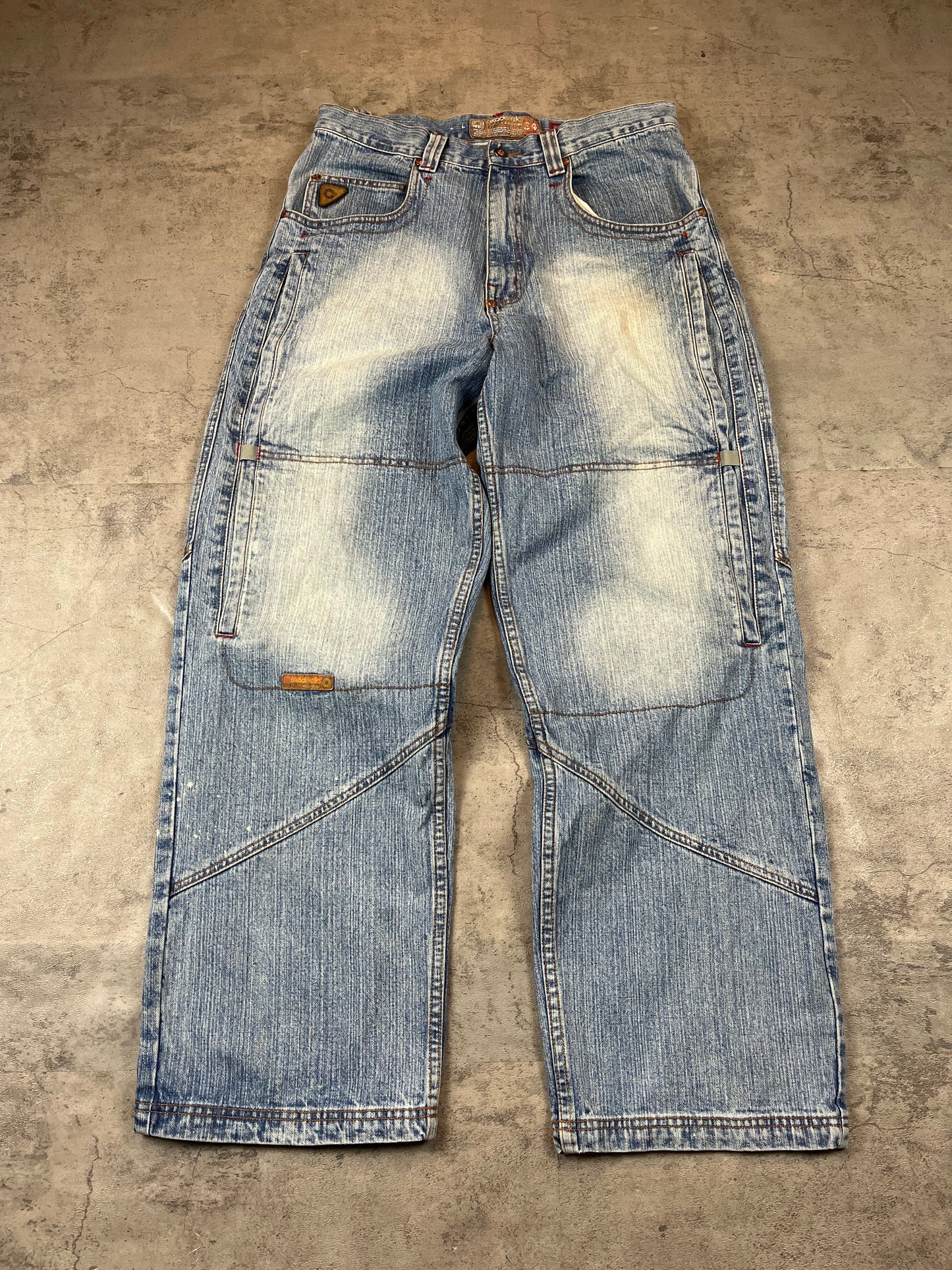 Vintage Y2k Akademiks Baggy Jeans W32
