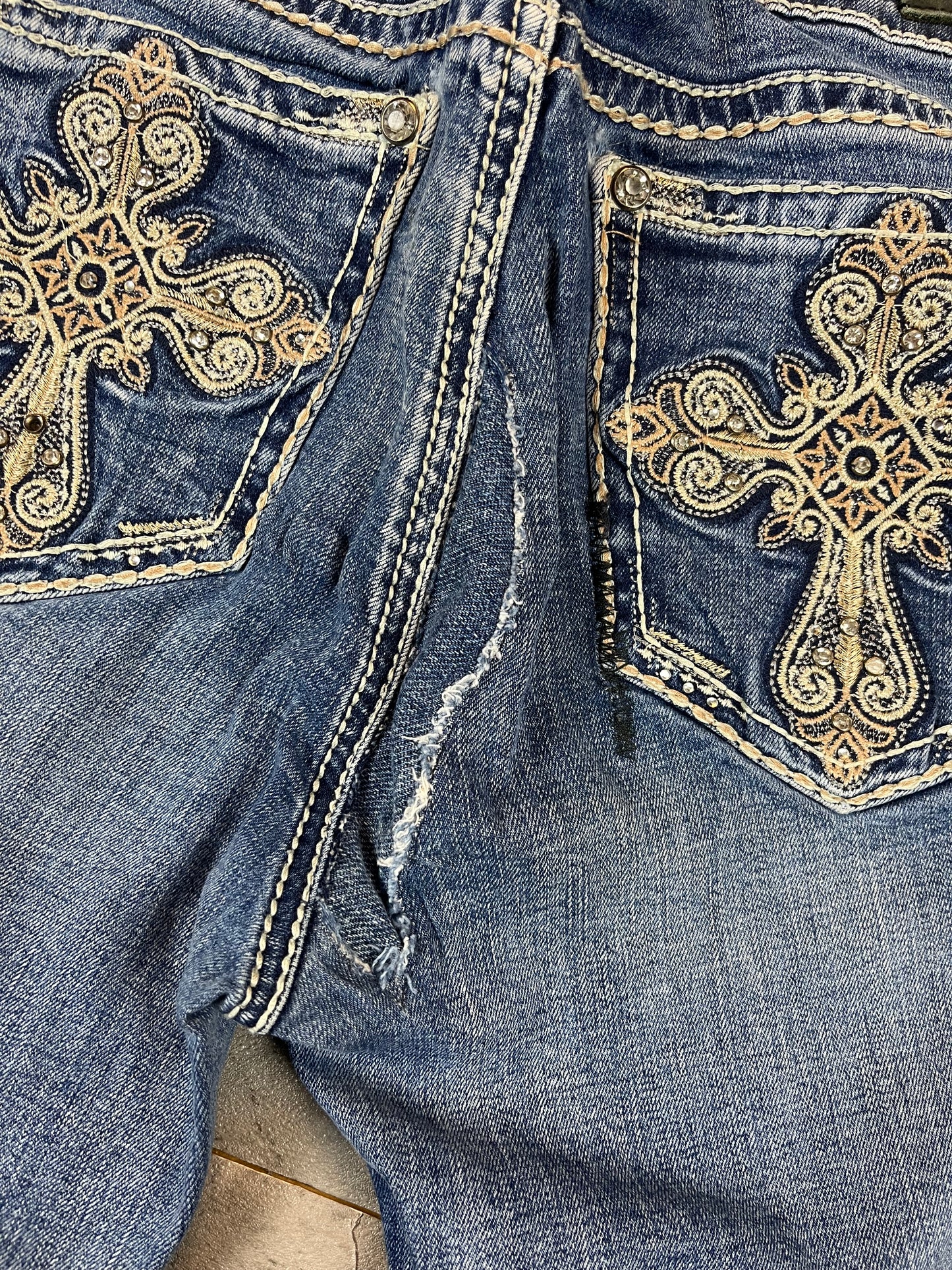 Vintage Y2k Bootcut Jeans W28