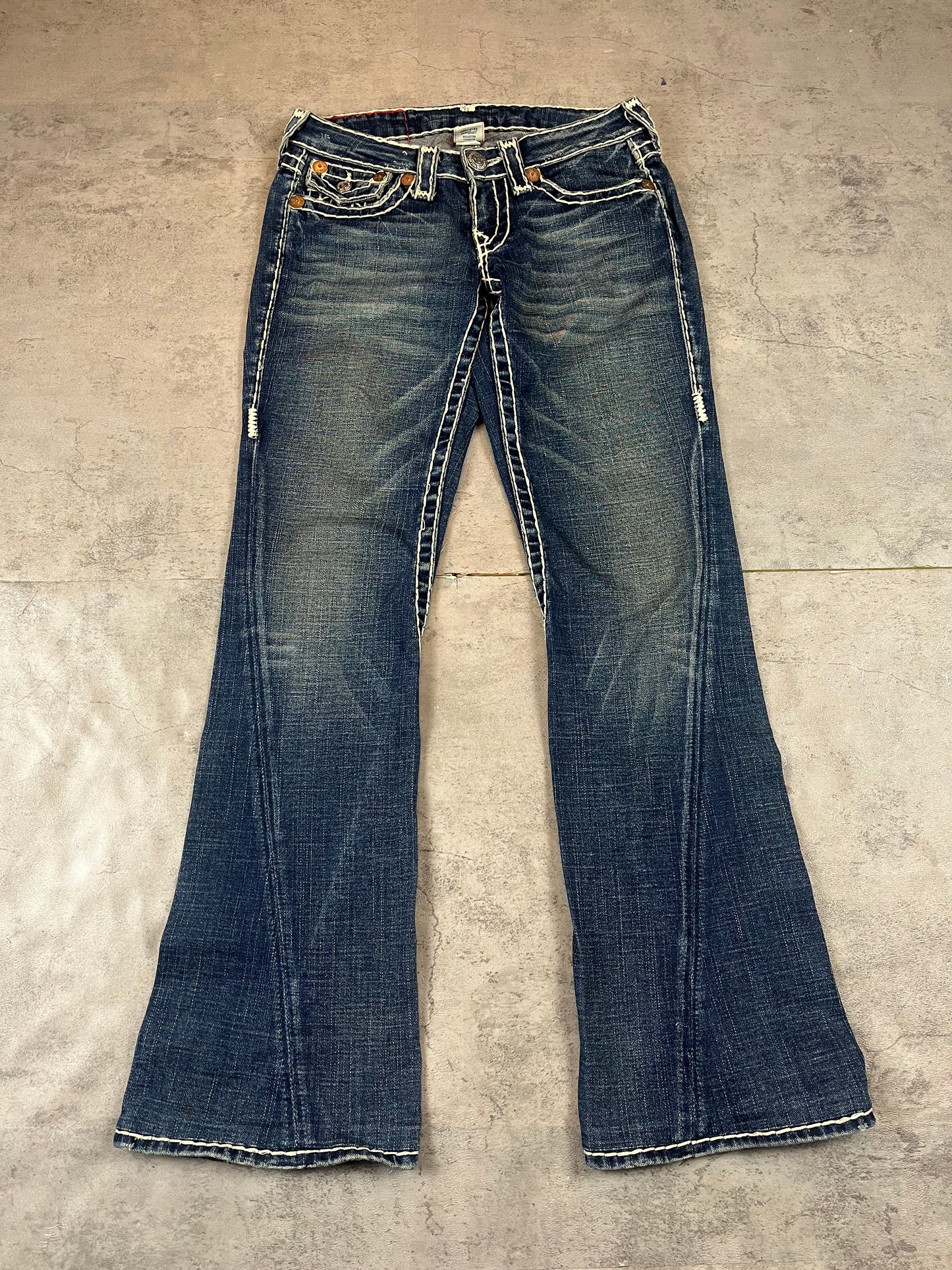 Vintage Y2k True Religion Joey Super T Bootcut Jeans W30