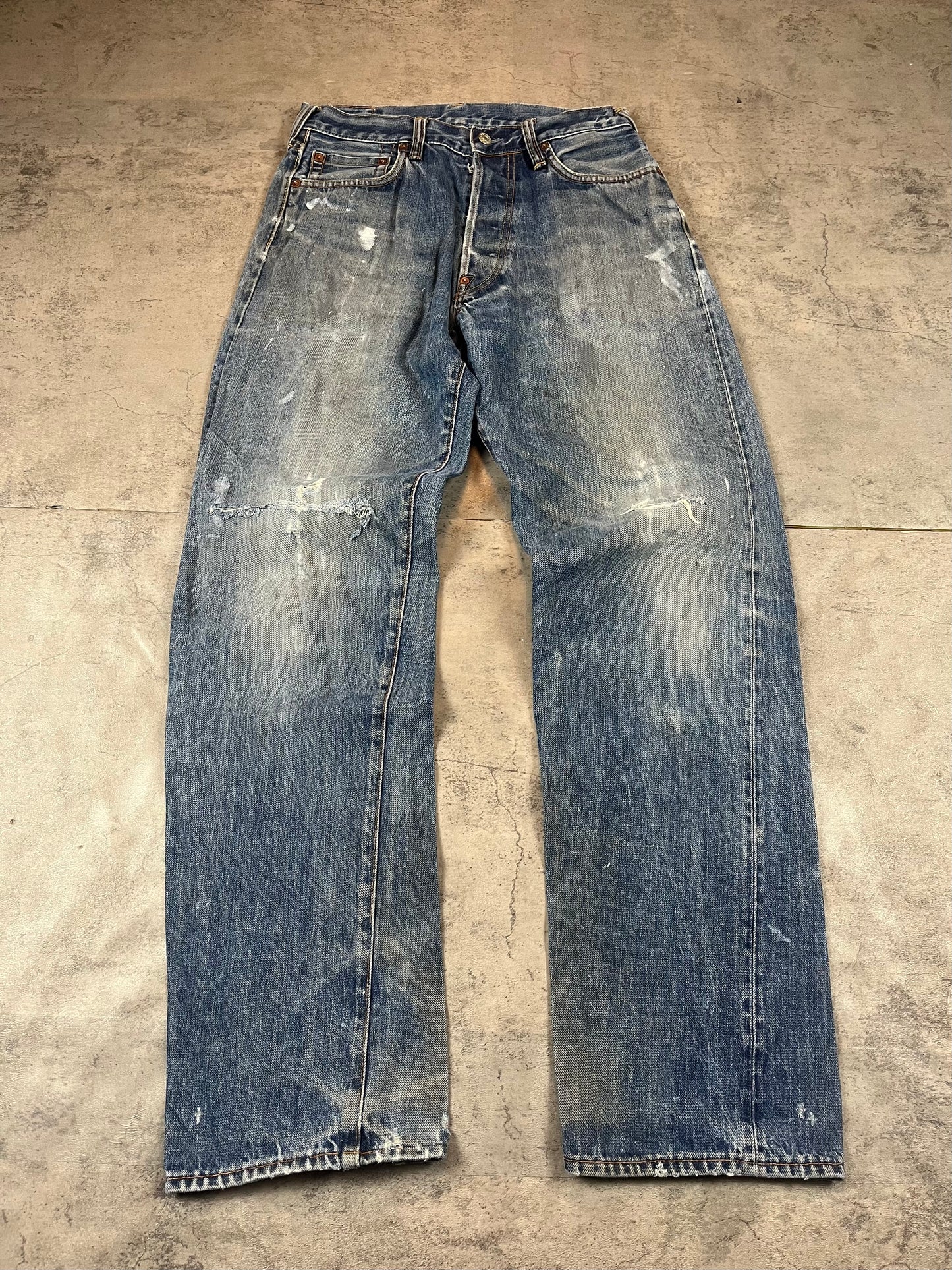 Vintage Y2k Evisu Baggy Jeans W30
