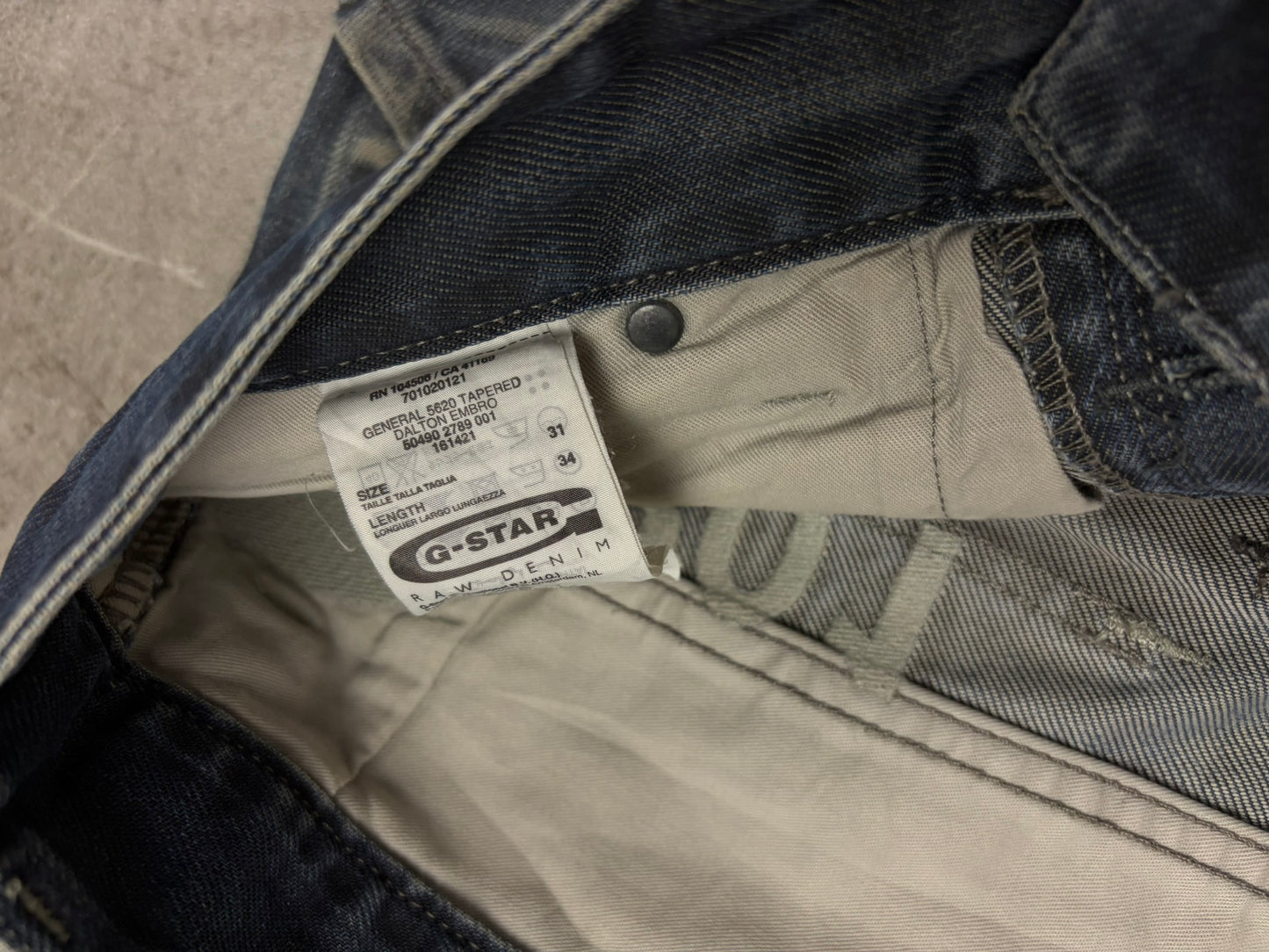 G-Star Jeans Y2K Backprint Streetwear