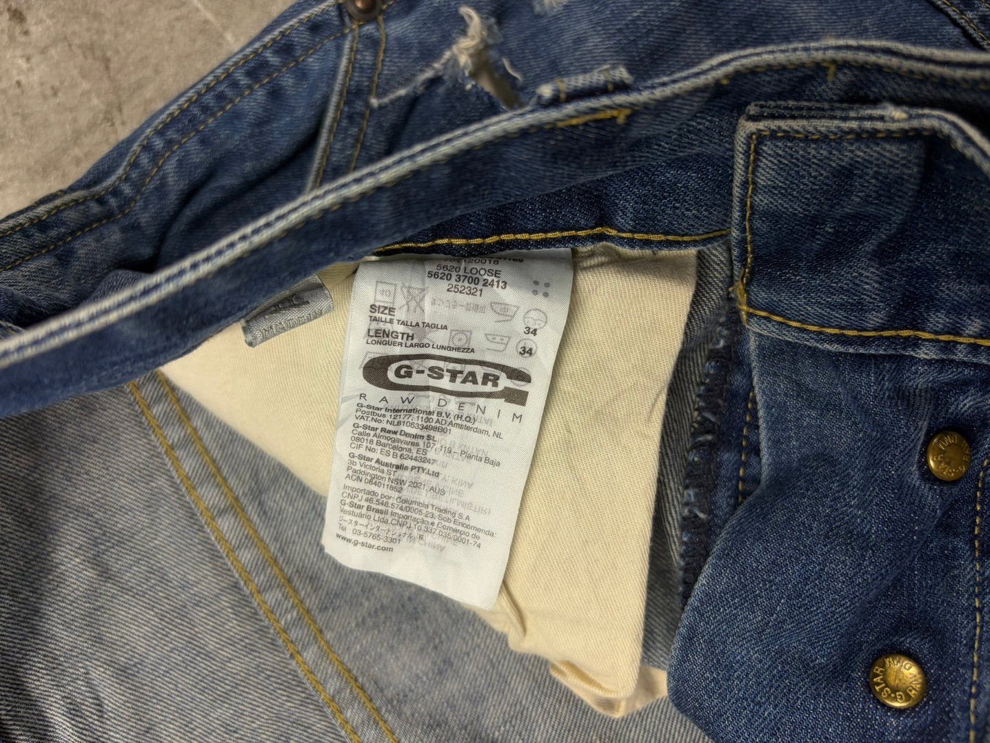 G-Star Jeans Vintage Denim