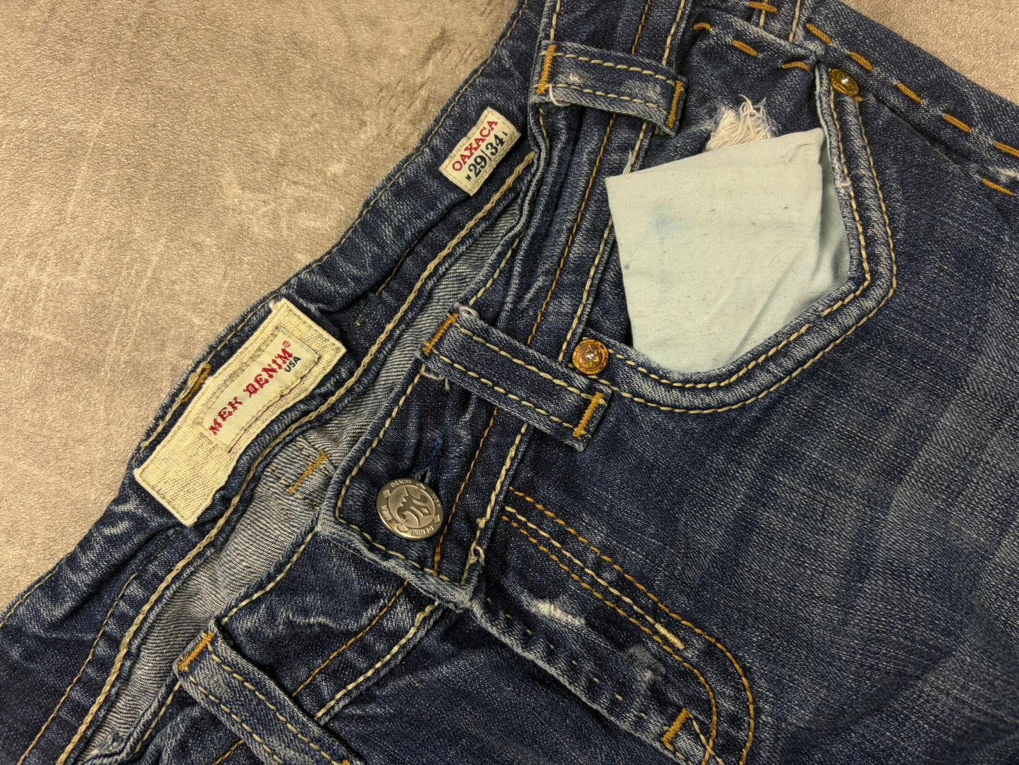 Vintage Mek Y2k Baggy Jeans