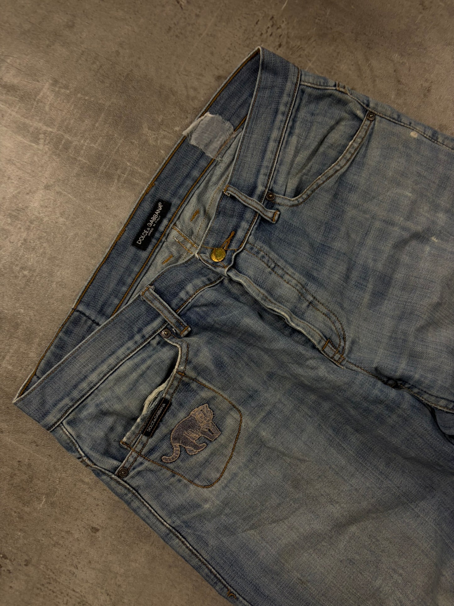 Dolce Gabbana Jeans 2000s Bootcut Baggy