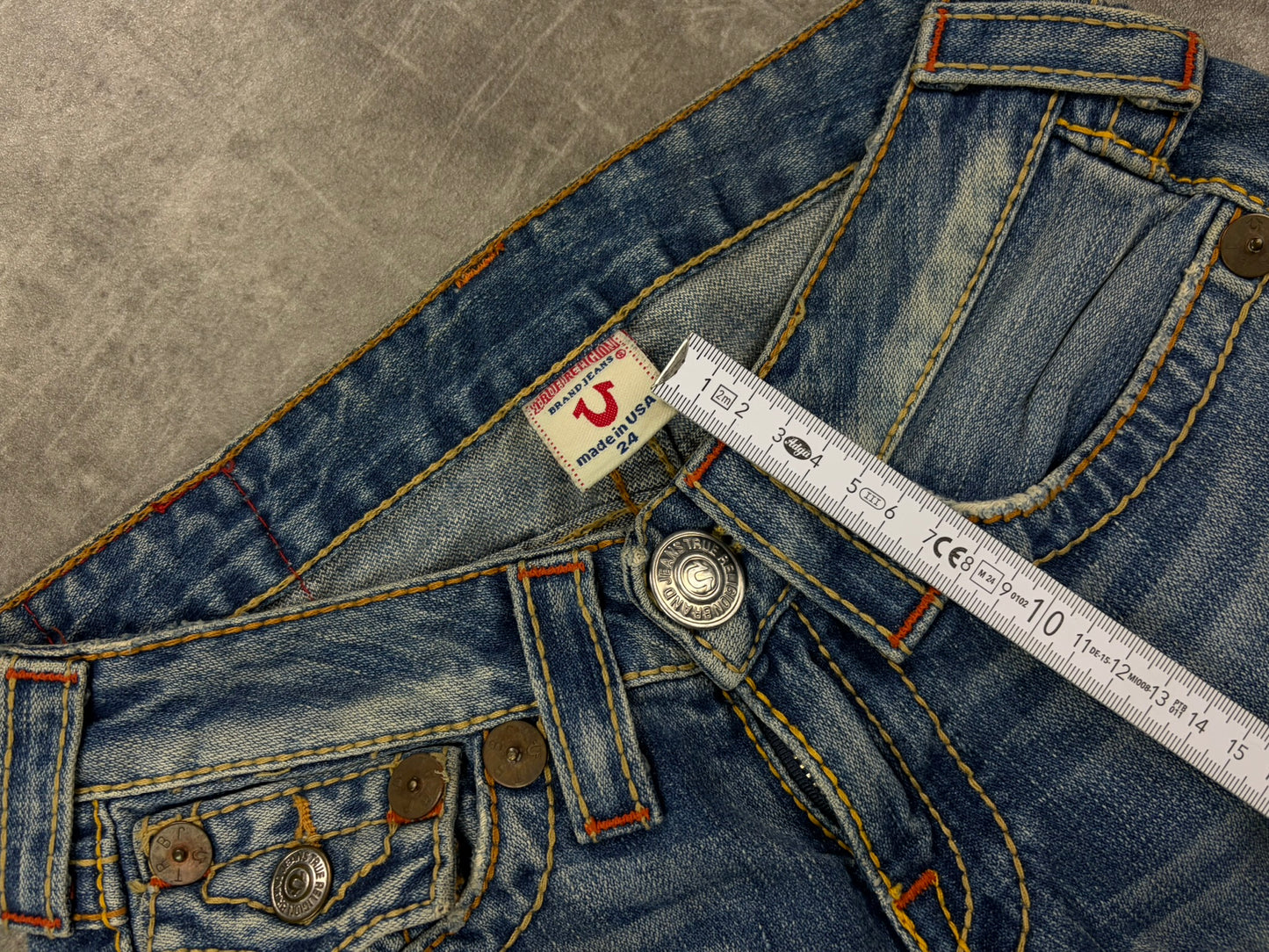 True Religion Jeans Vintage Low Rise Flared