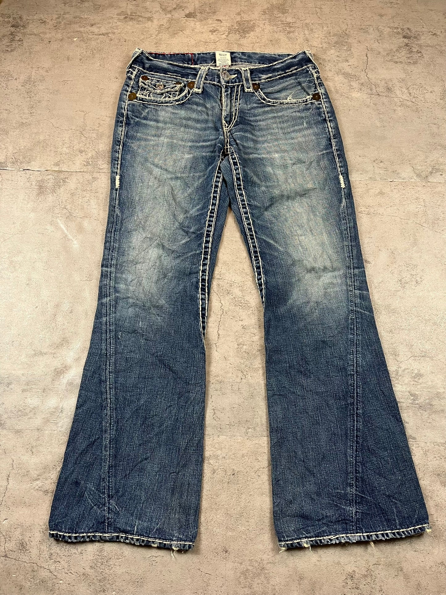 Vintage Y2k True Religion Flared Jeans W32