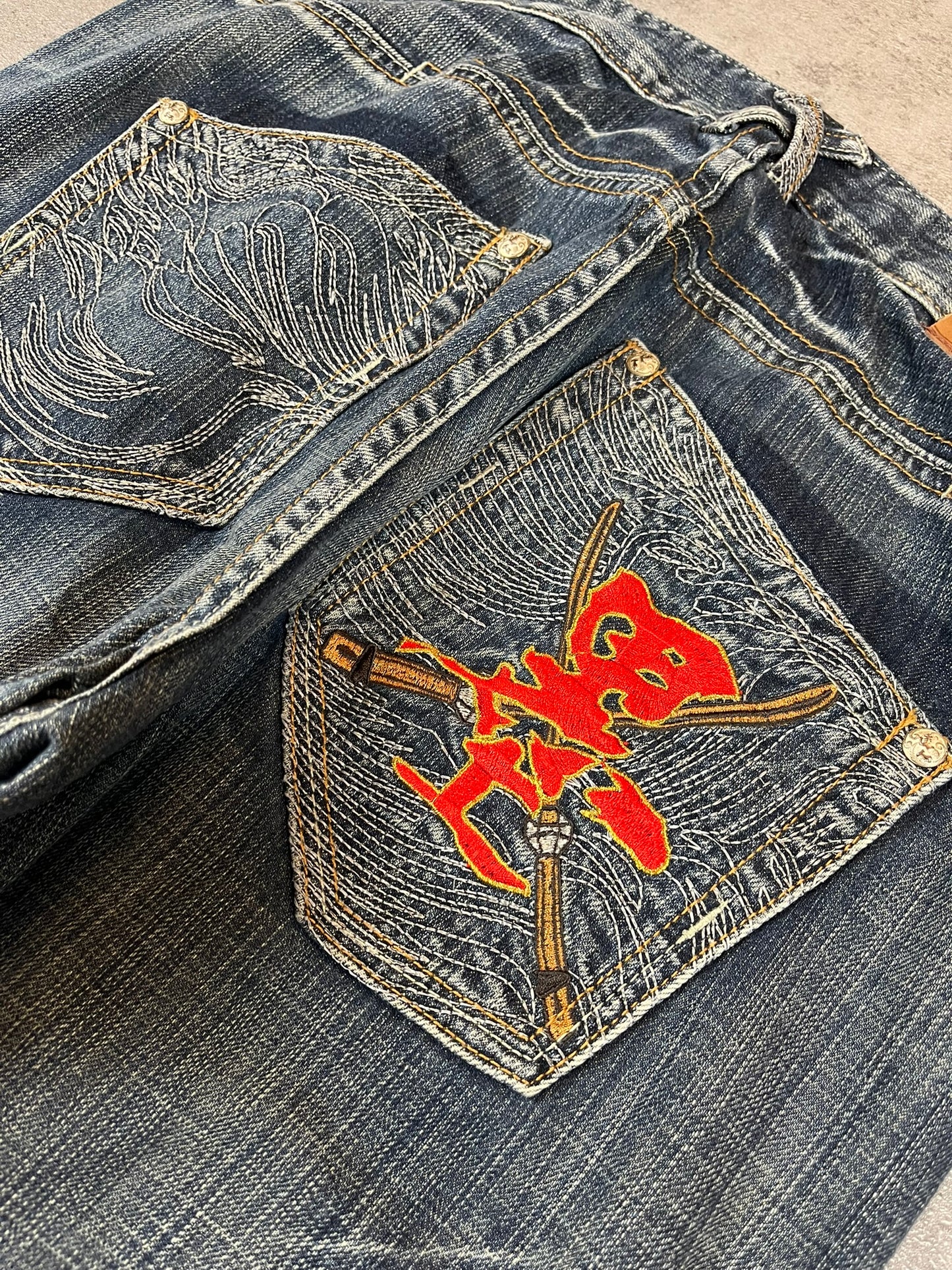 Vintage Big Train Baggy Jeans W34