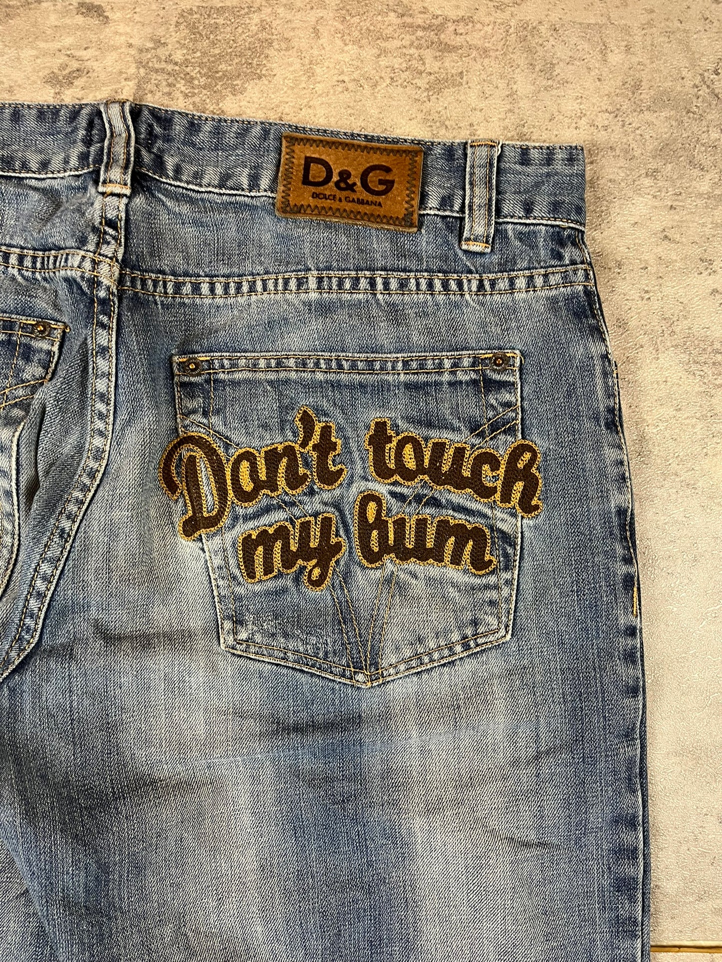 Vintage Y2k Dolce & Gabana Baggy Jeans W34
