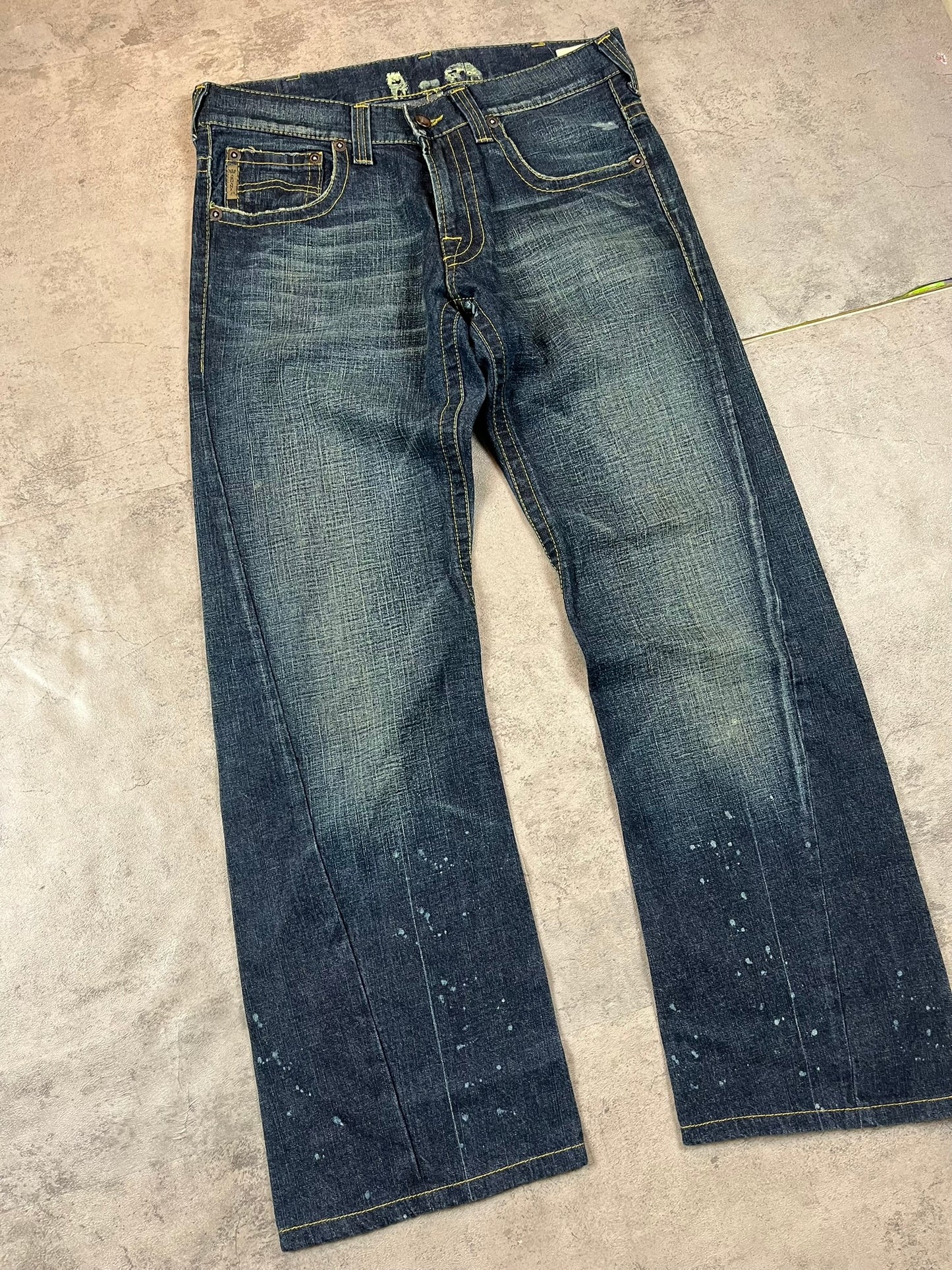 Vintage Y2k Flared Armani Jeans W33