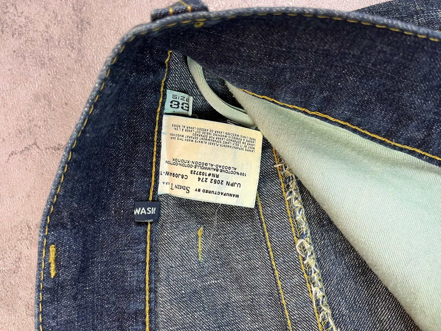 Vintage Y2k Flared Armani Jeans W33