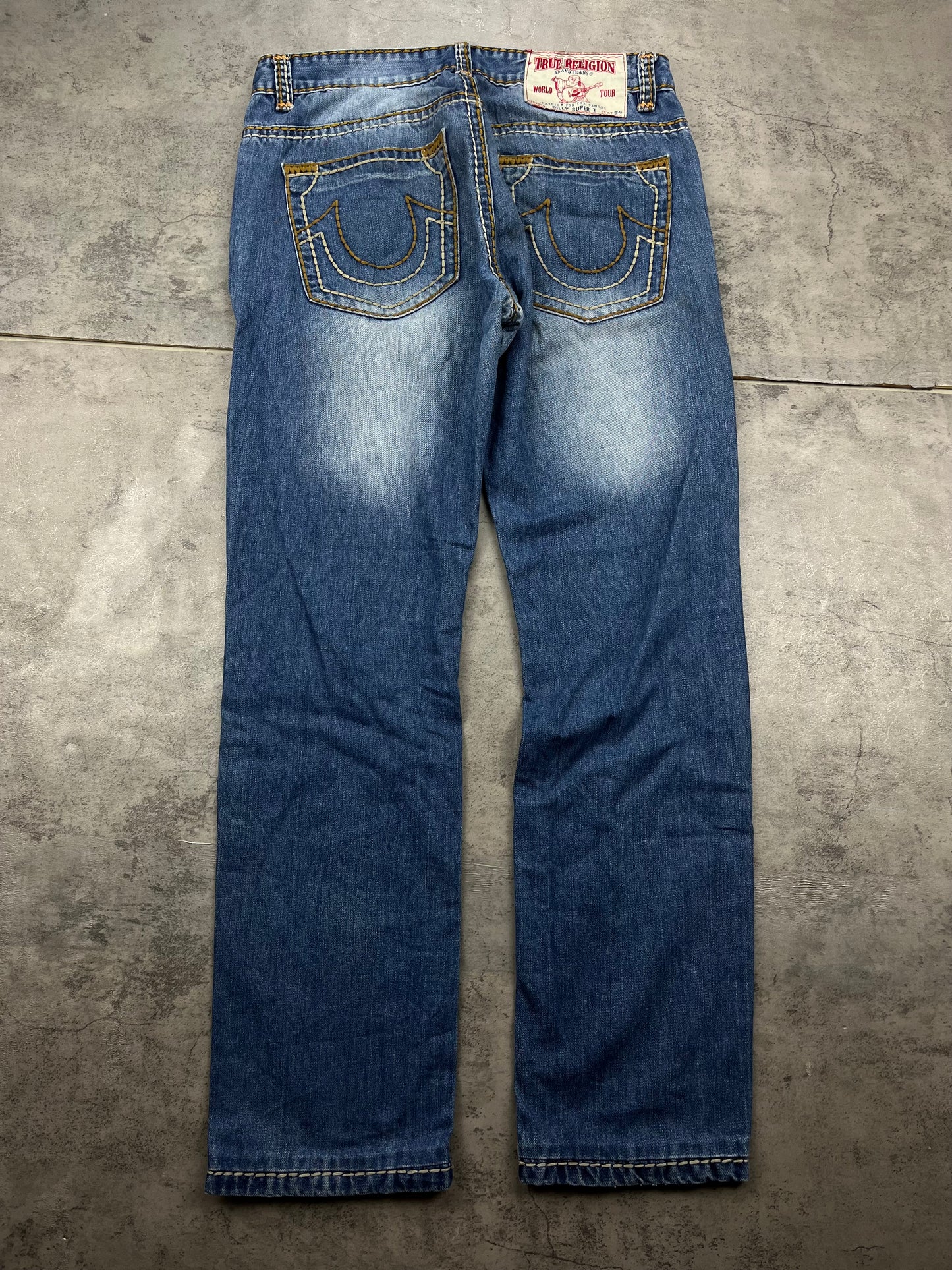 Vintage Straight True Religion Y2k Baggy Jeans Pasha Style