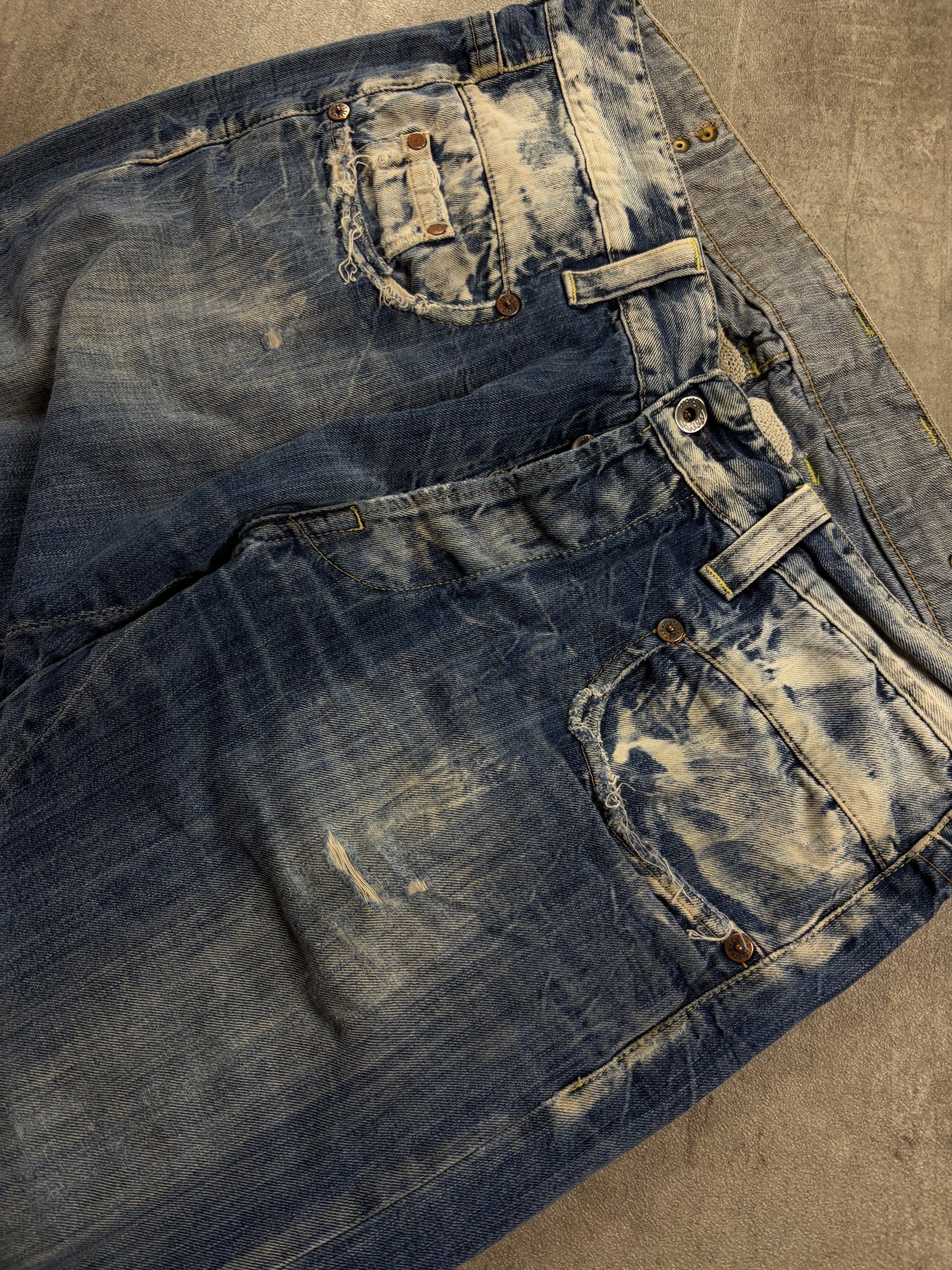 Vintage G-Star Embroidered Armani Baggy Jeans