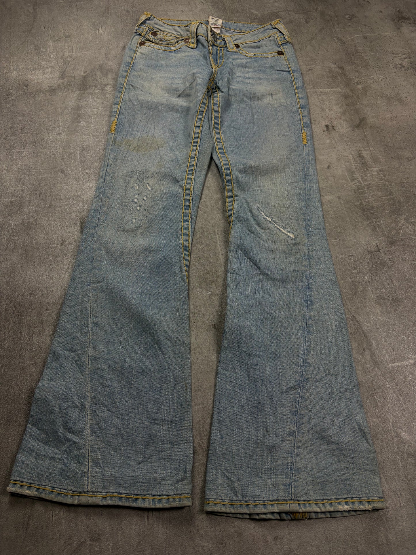 True Religion Jeans 2000s Low Rise Flared