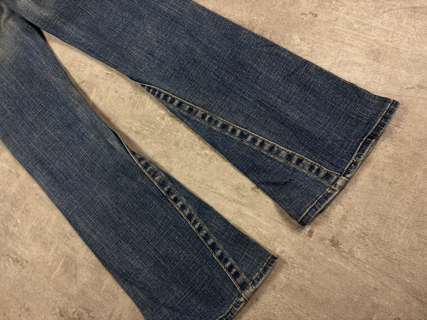 true religion jeans low rise vintage denim
