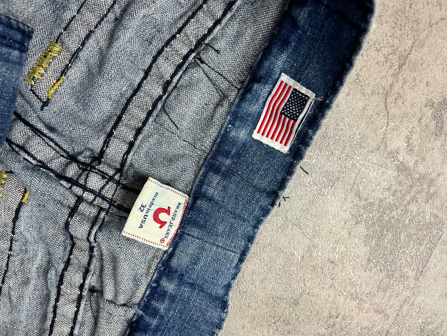 Vintage Baggy Bootcut True Religion Jeans