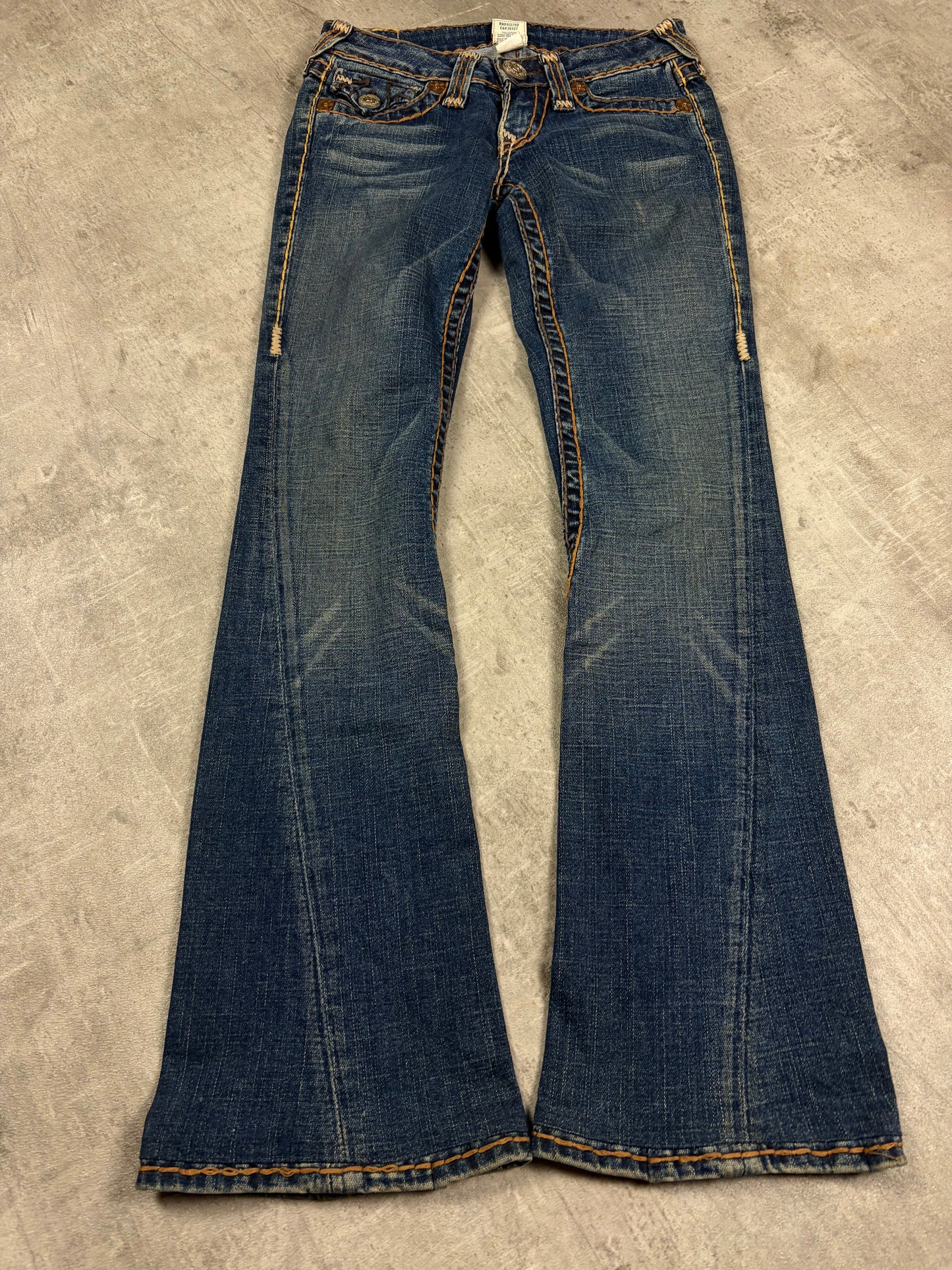 true religion jeans vintage low waist bootcut y2k